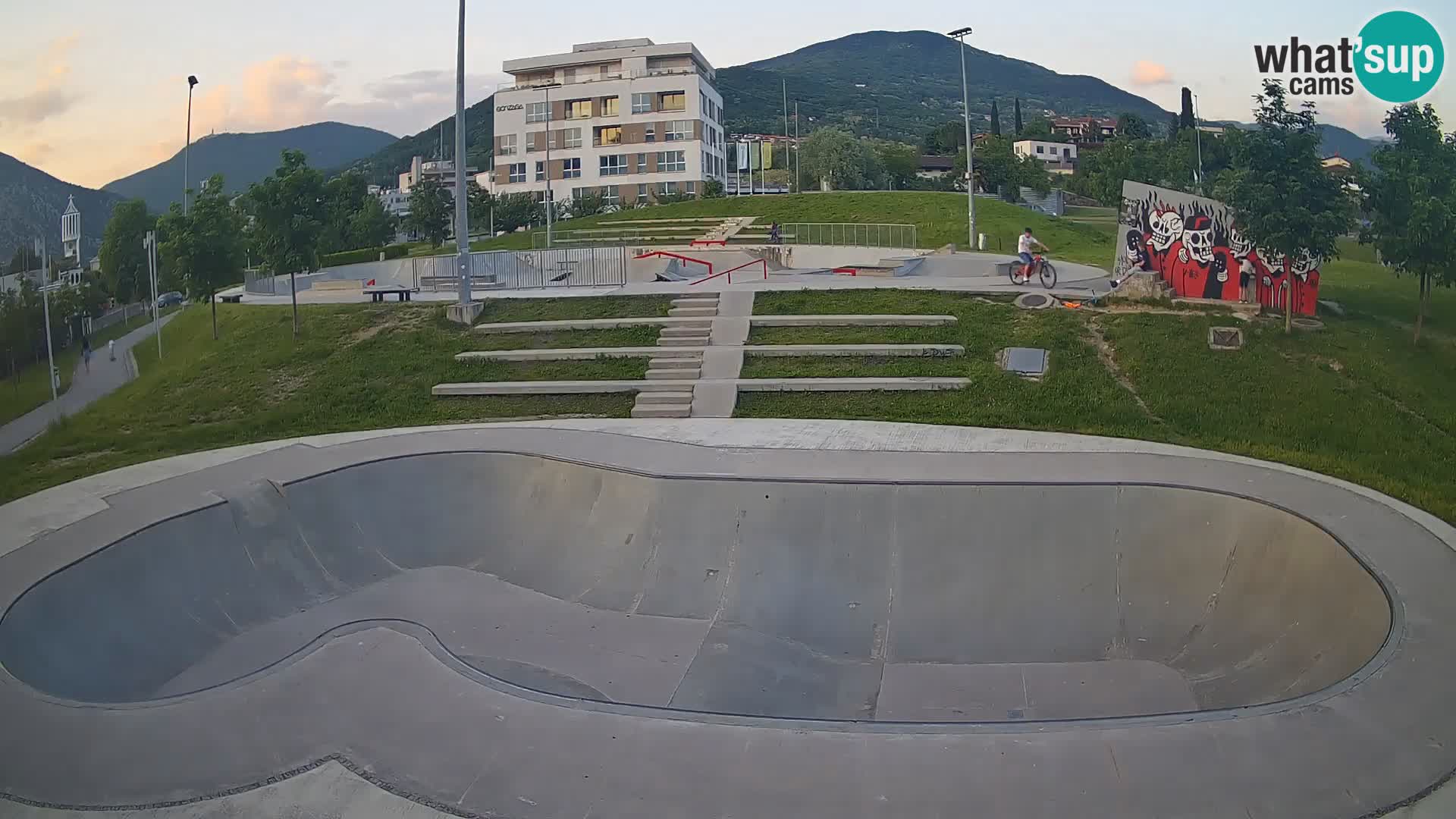 Skate park live cam Nova Gorica – Slovénie