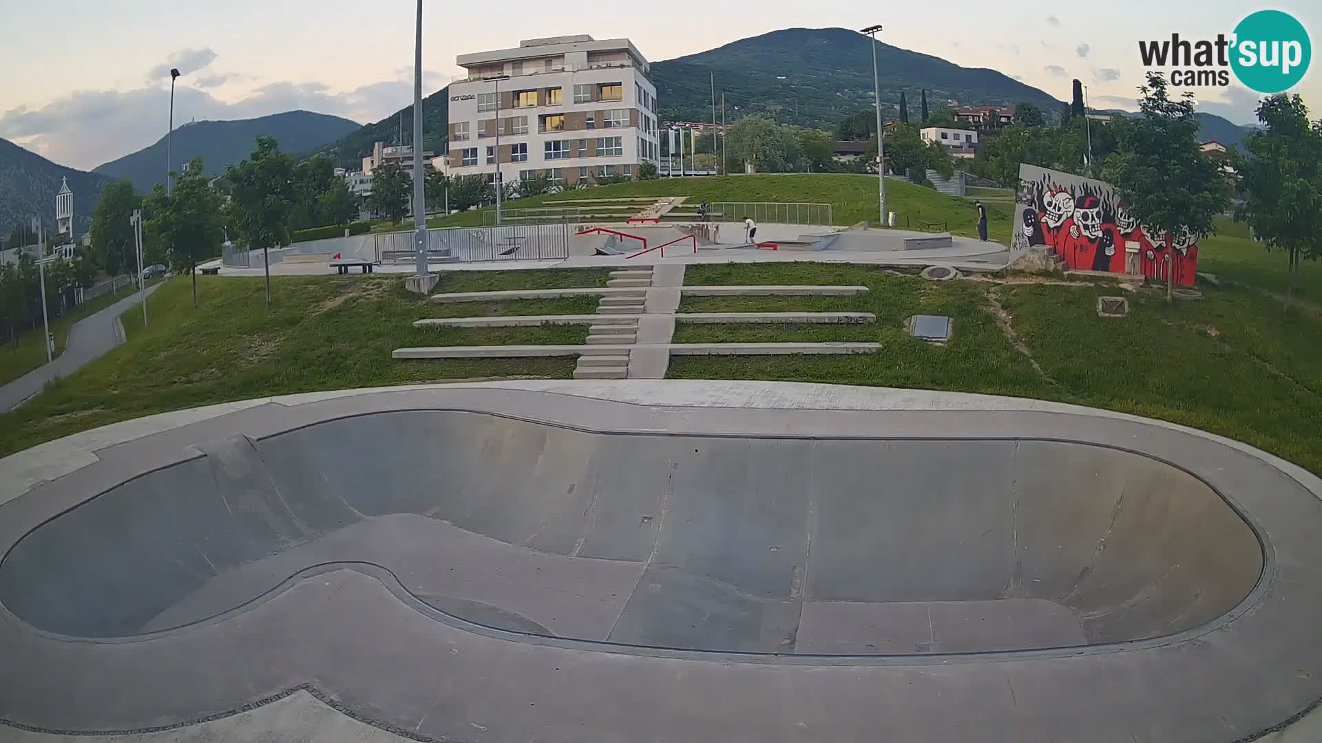 Skate park web kamera Nova Gorica – Slovenia