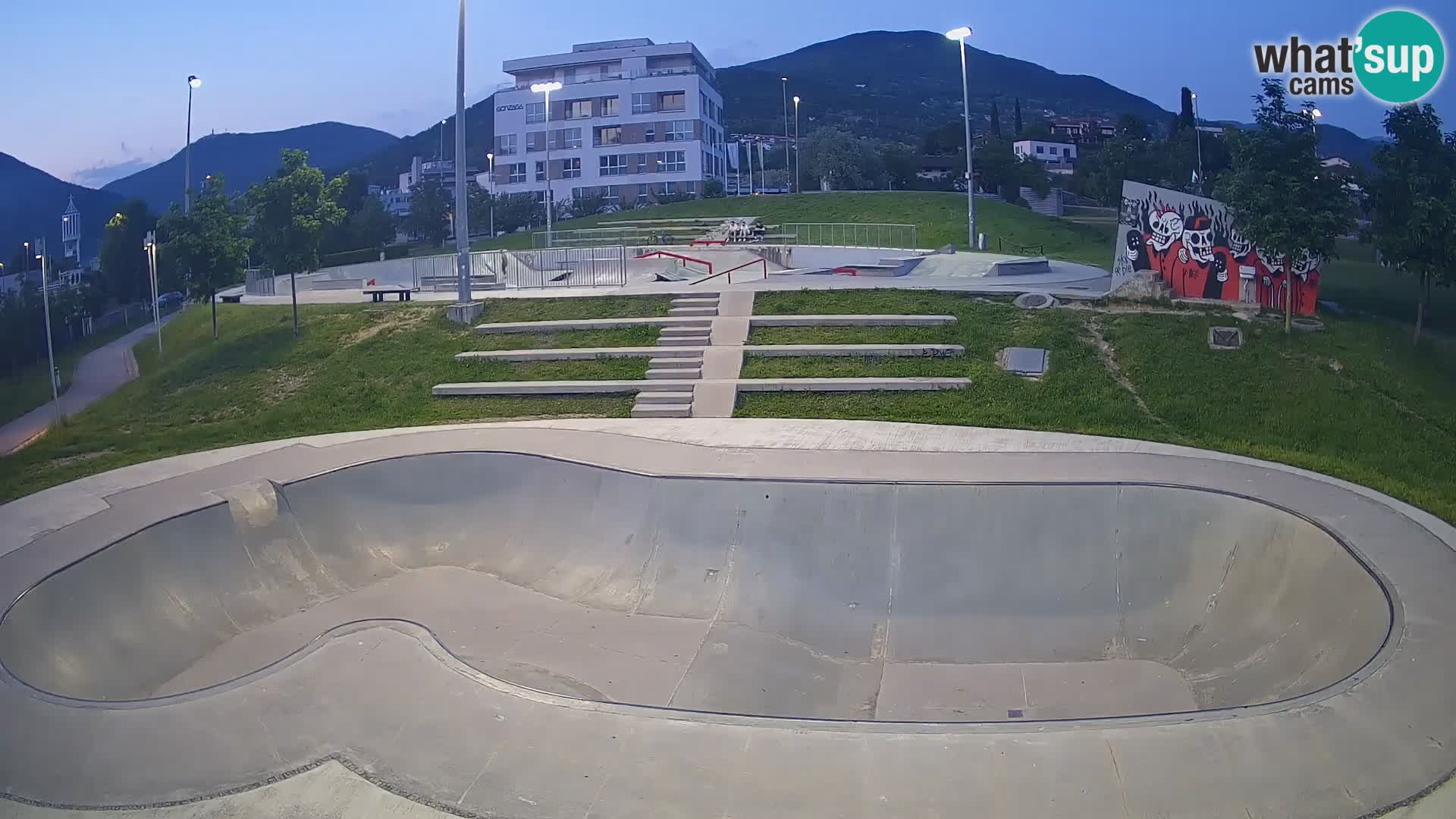 Skate park web kamera Nova Gorica – Slovenia