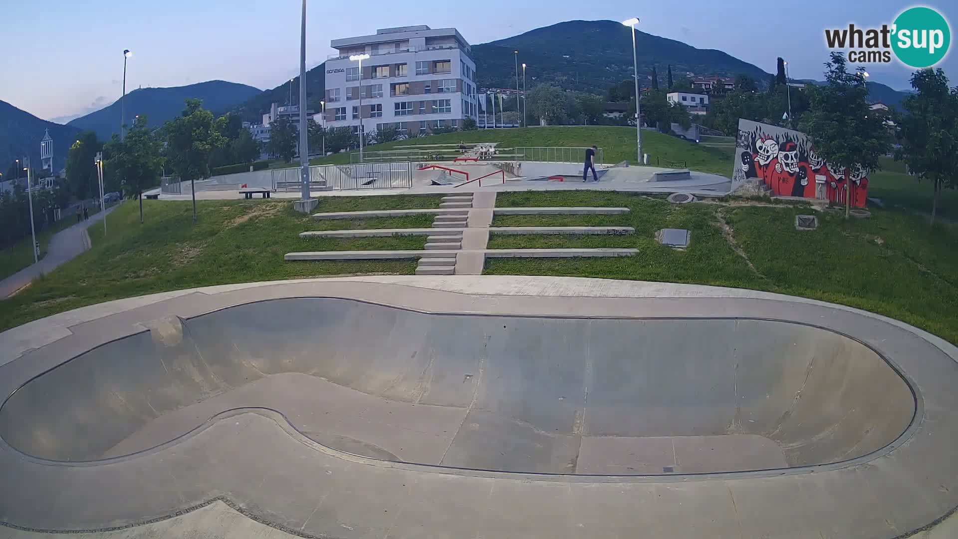 Skate park live cam Nova Gorica – Slovénie