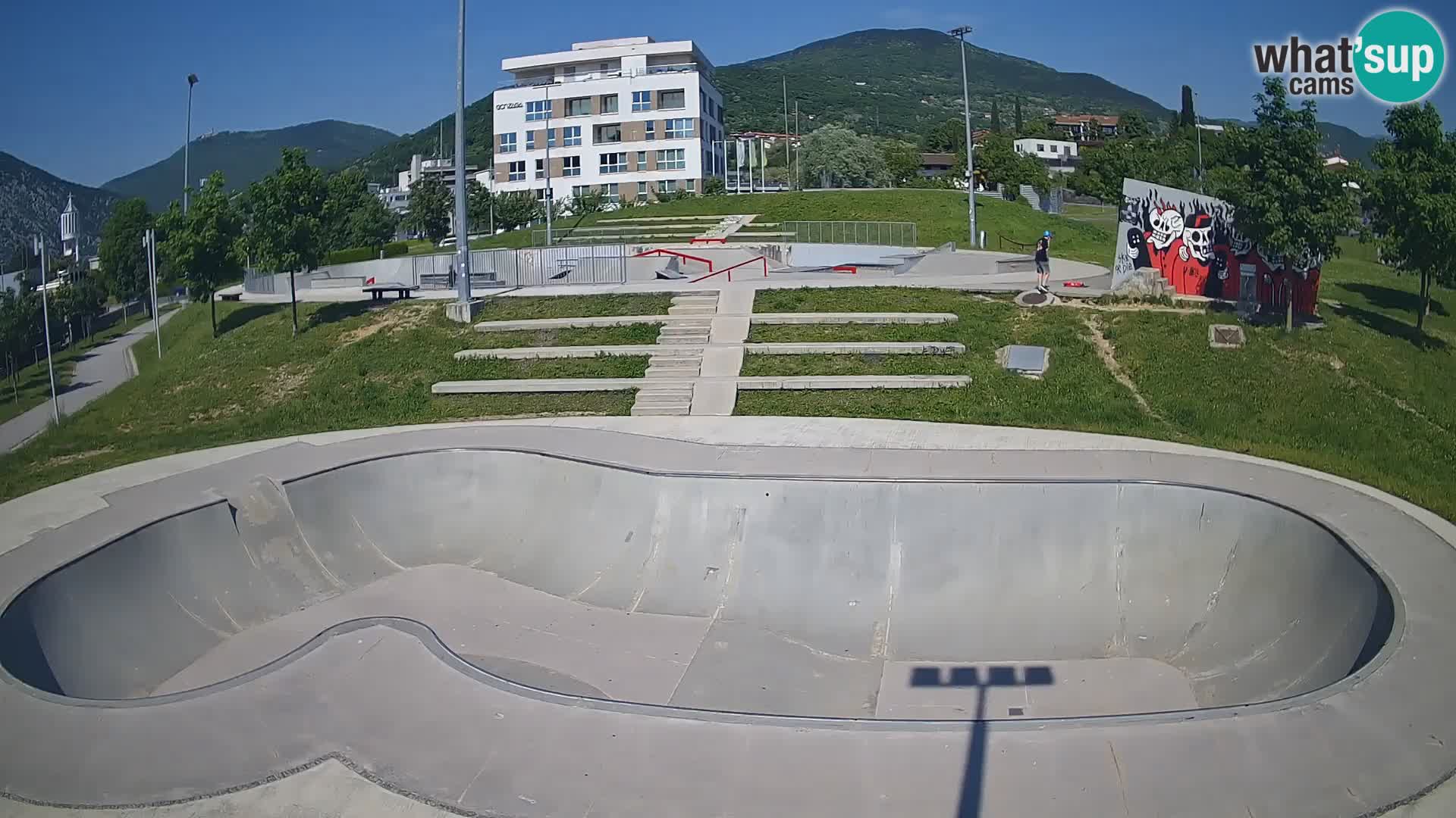 Skate park web kamera Nova Gorica – Slovenia