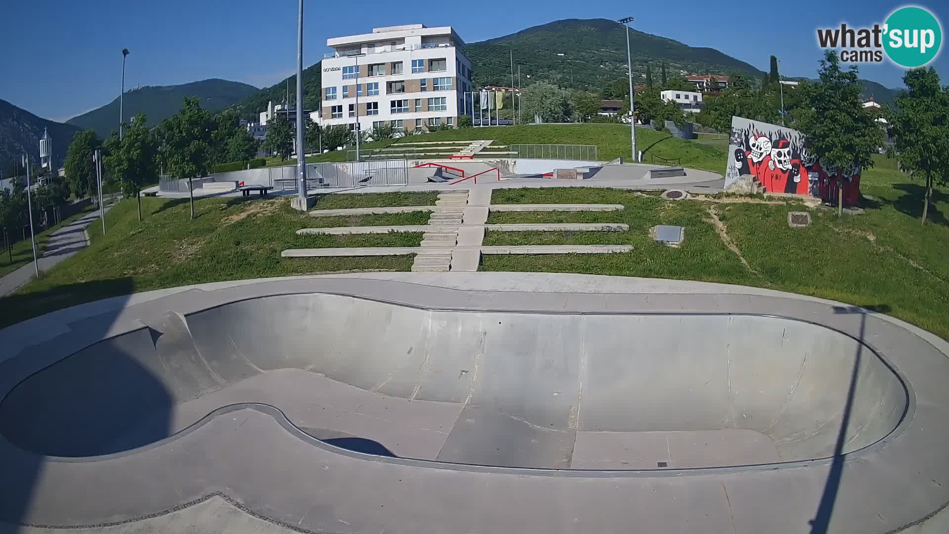 Skate park Kamera v živo Nova Gorica