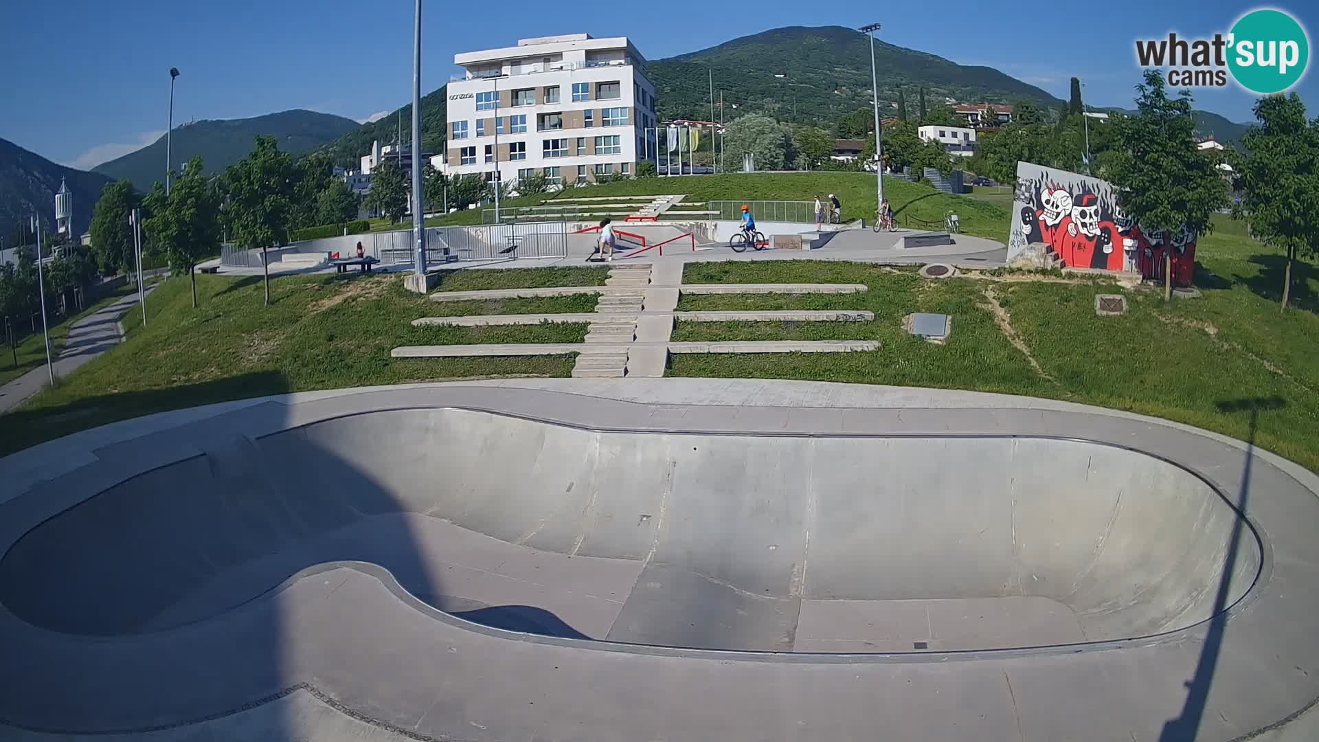 Skate park Kamera v živo Nova Gorica