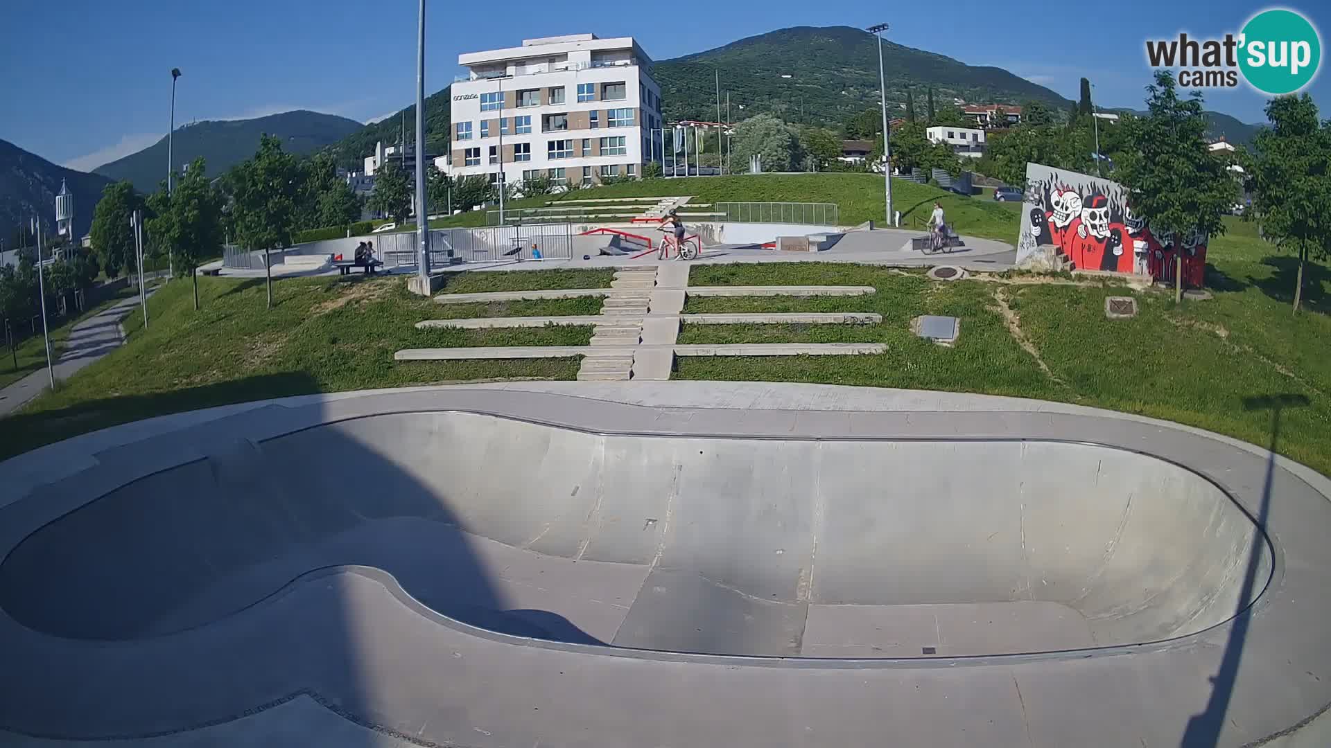 Skate park Kamera v živo Nova Gorica