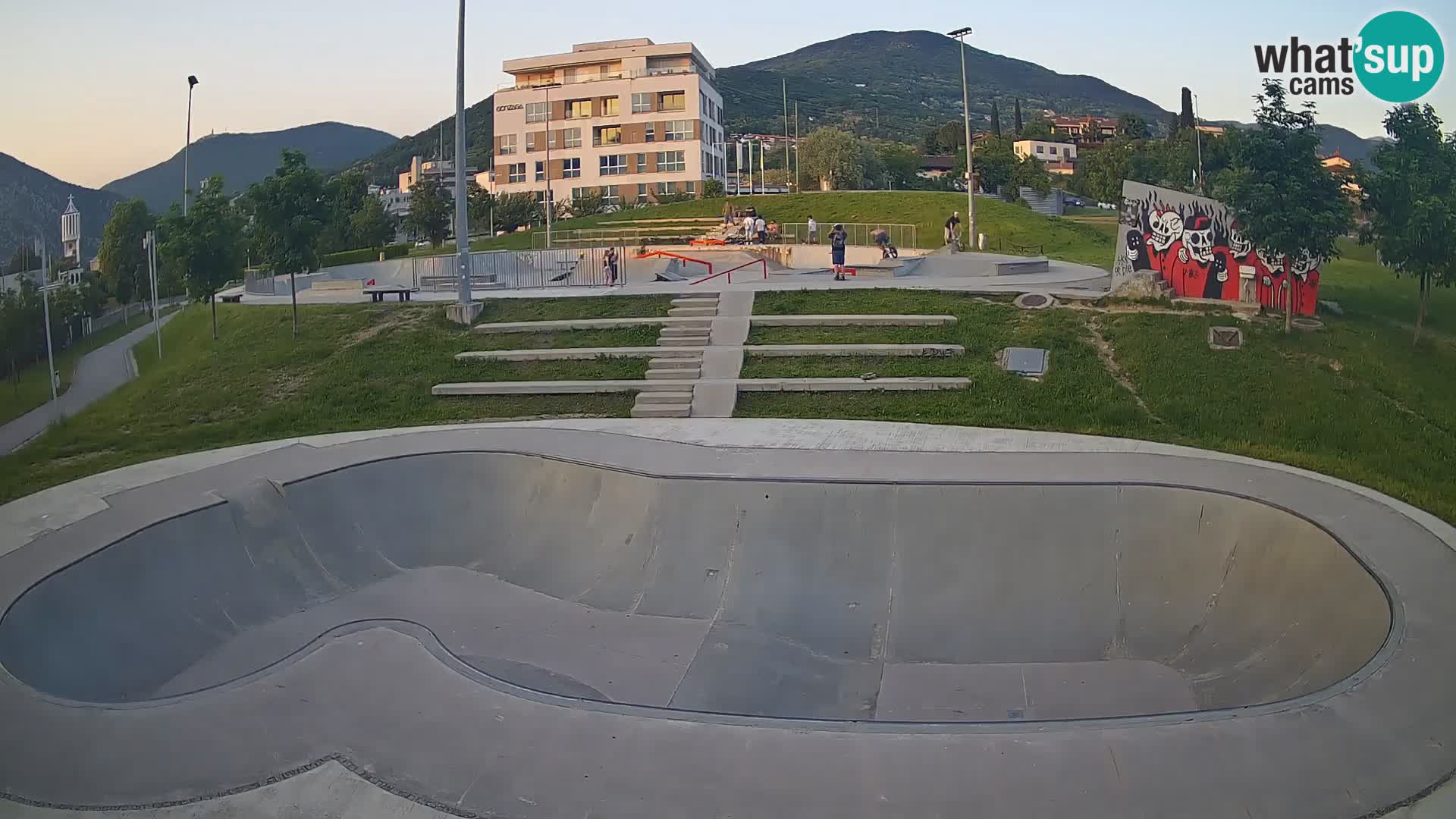 Skate park web kamera Nova Gorica – Slovenia