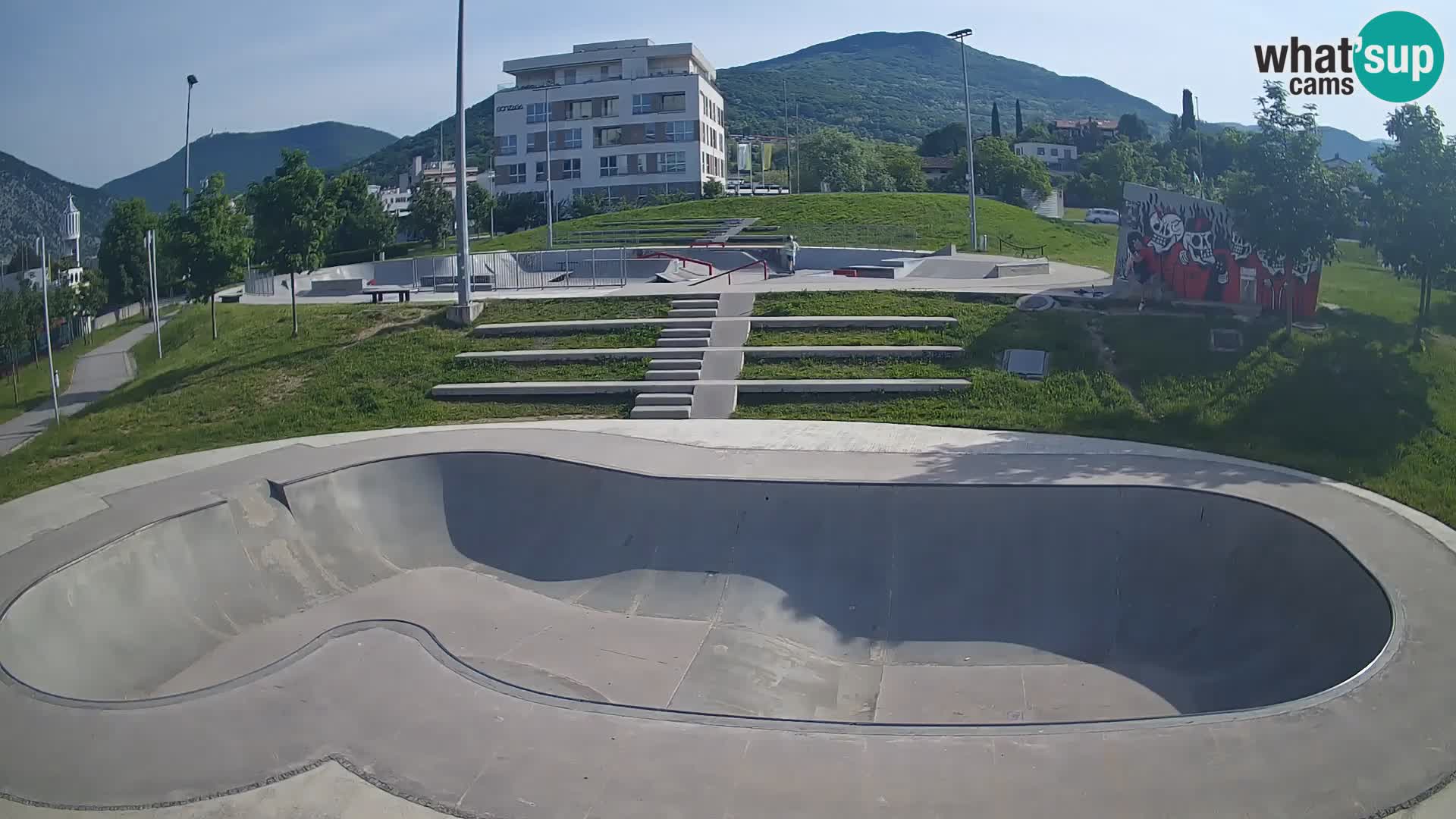 Skate park live cam Nova Gorica – Slovénie
