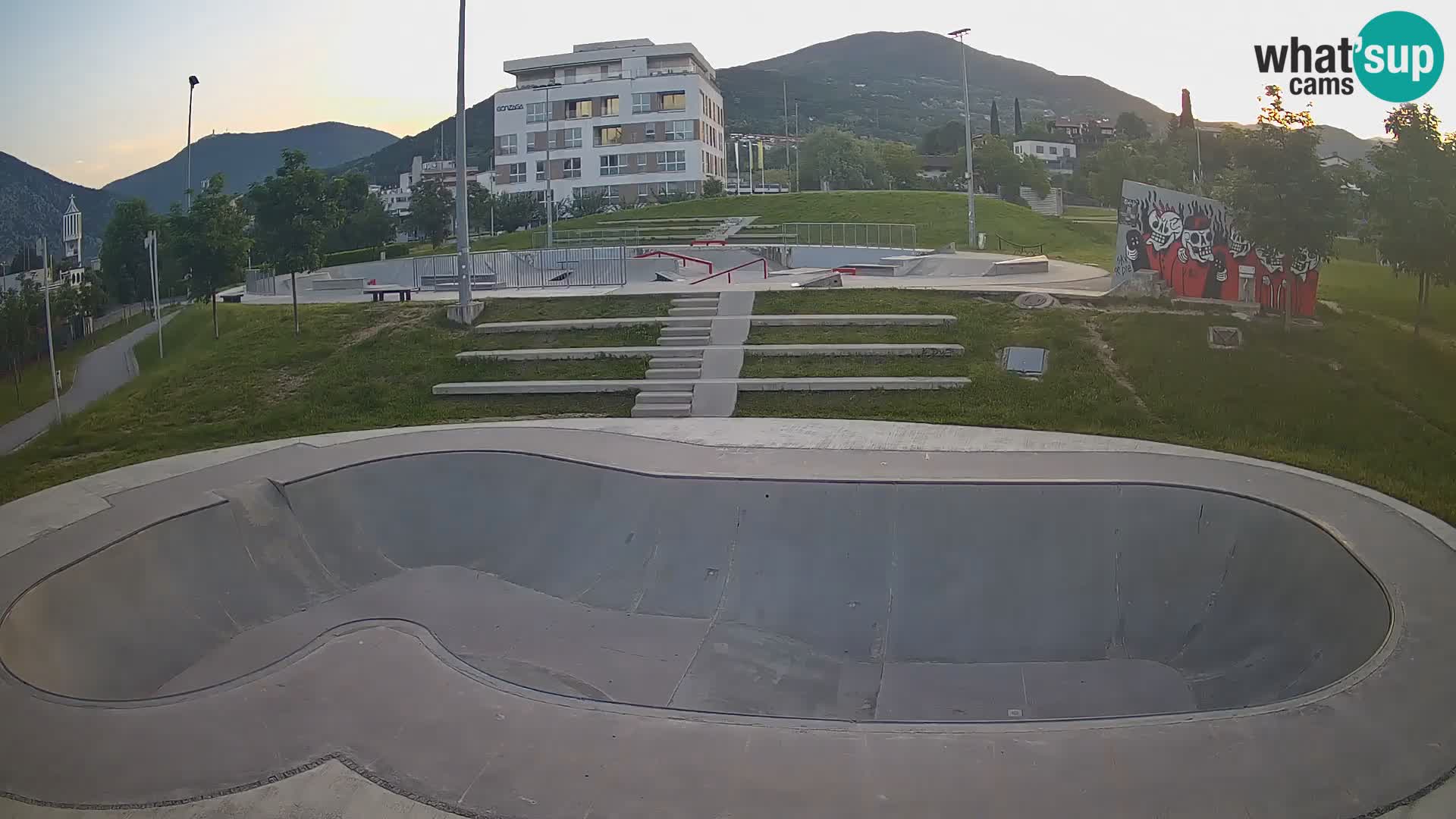 Skate park live cam Nova Gorica – Slovénie