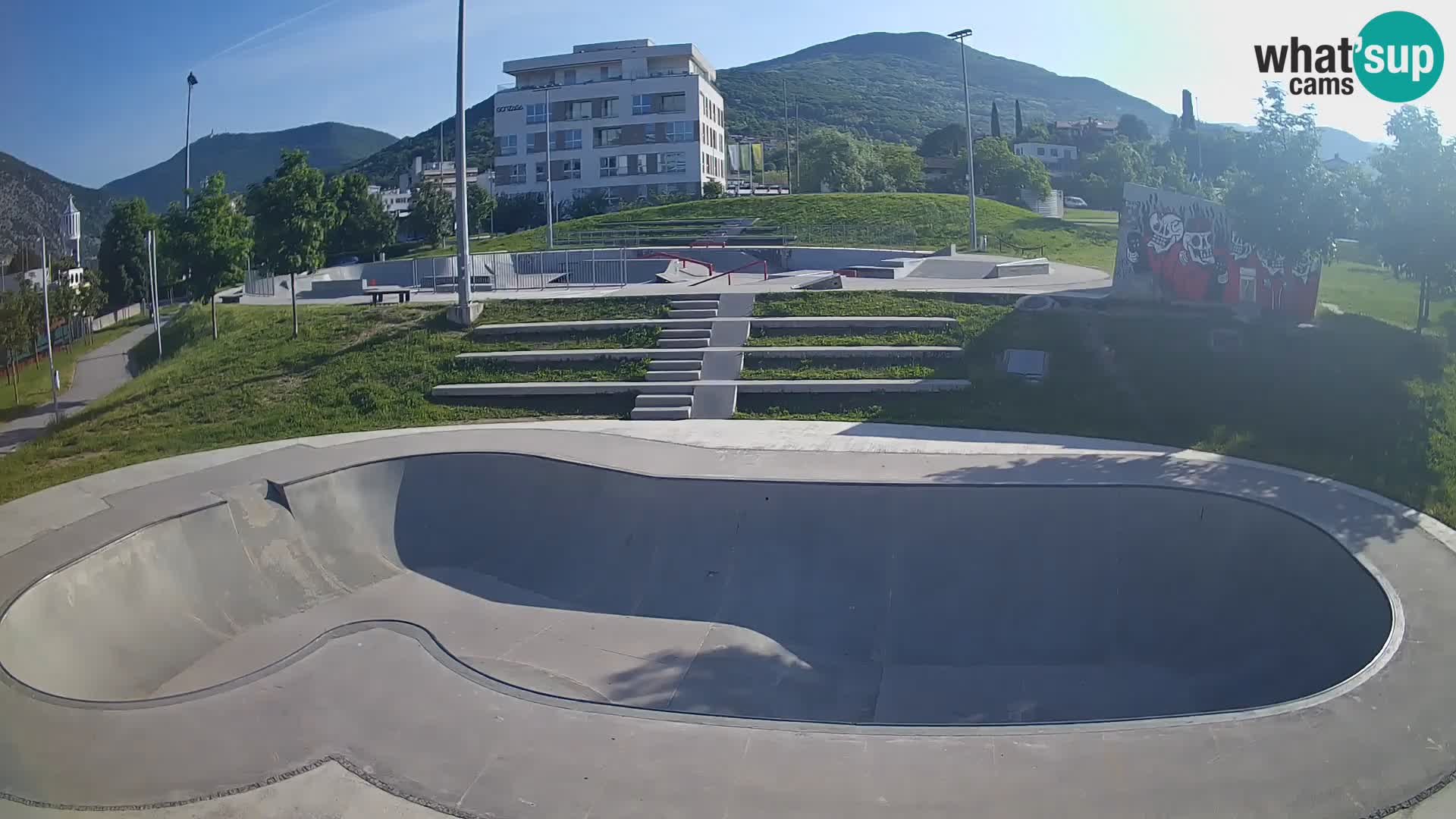 Skate park live cam Nova Gorica – Slovénie