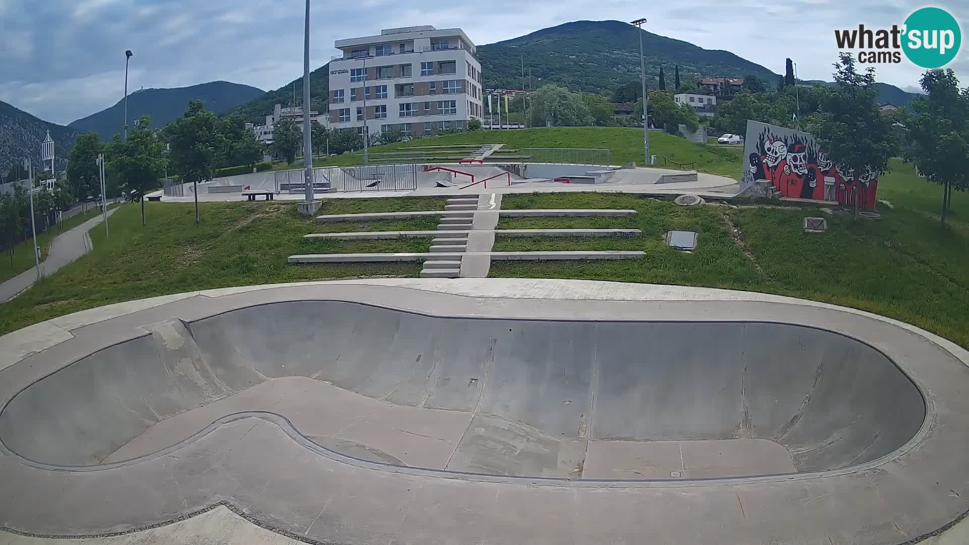 Skate park web kamera Nova Gorica – Slovenia