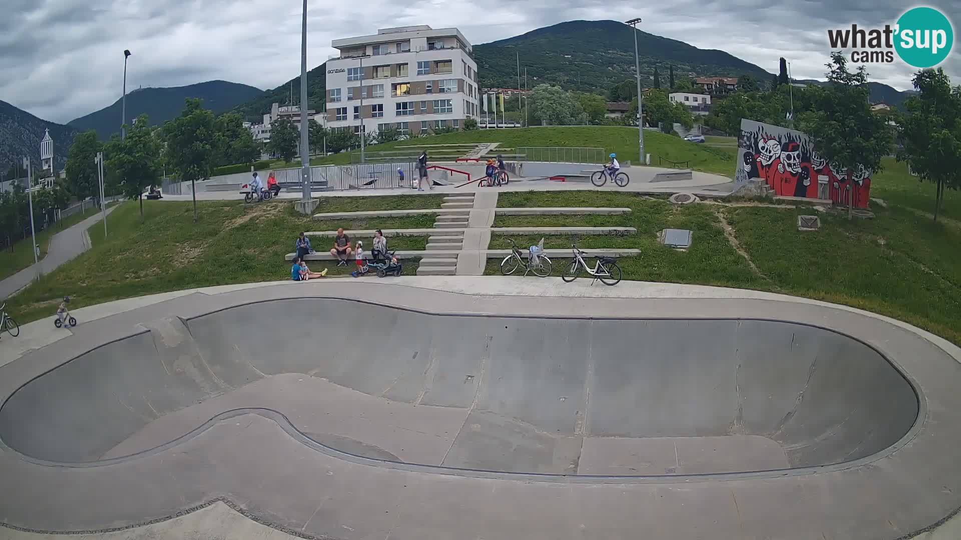Skate park live cam Nova Gorica – Slovénie