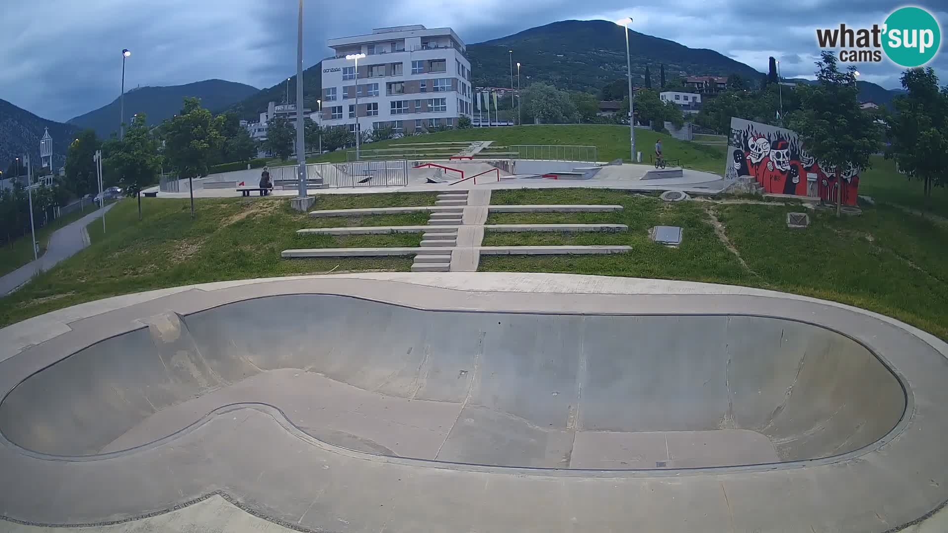 Skate park live cam Nova Gorica – Slovénie