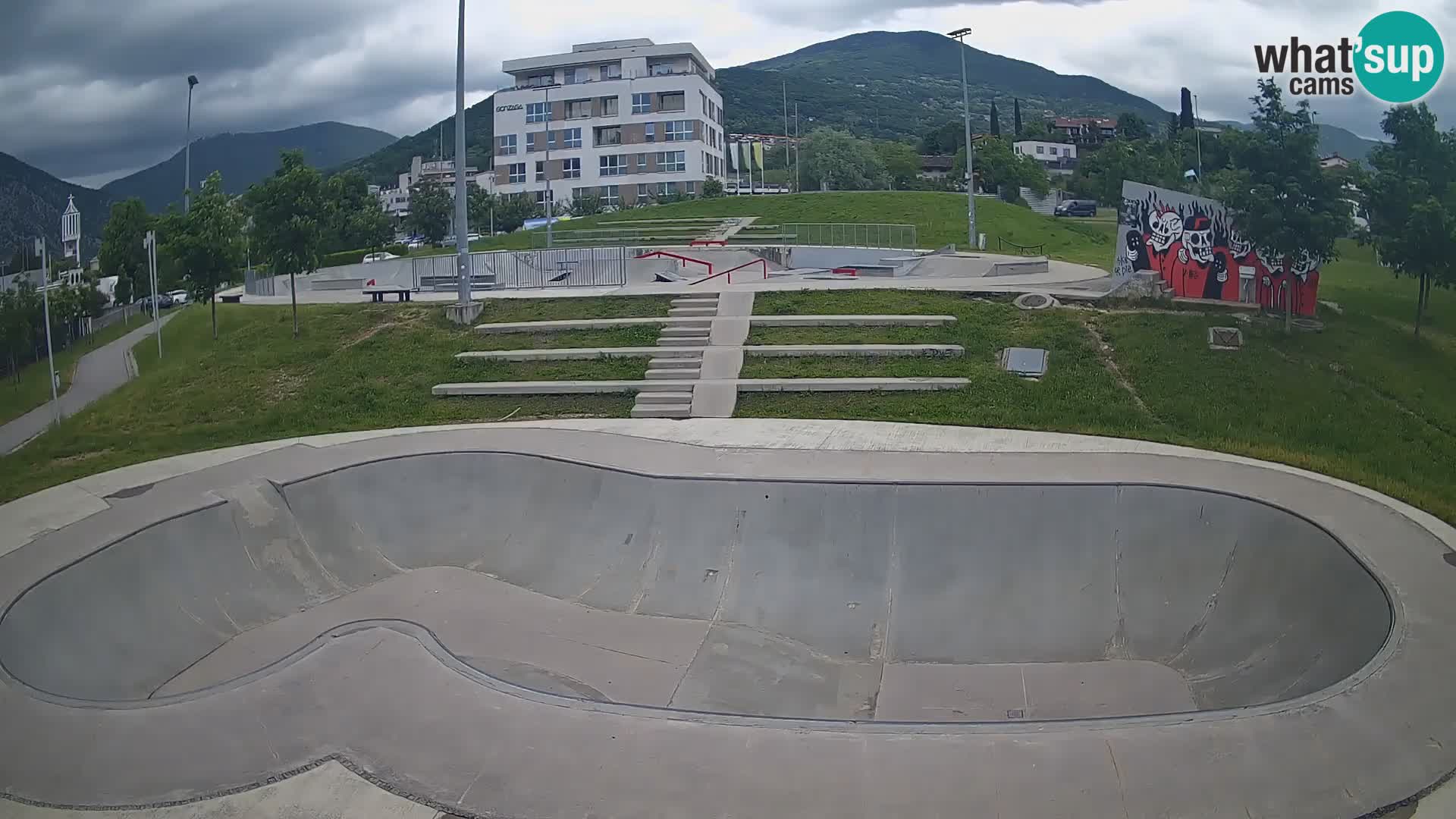 Skate park web kamera Nova Gorica – Slovenia