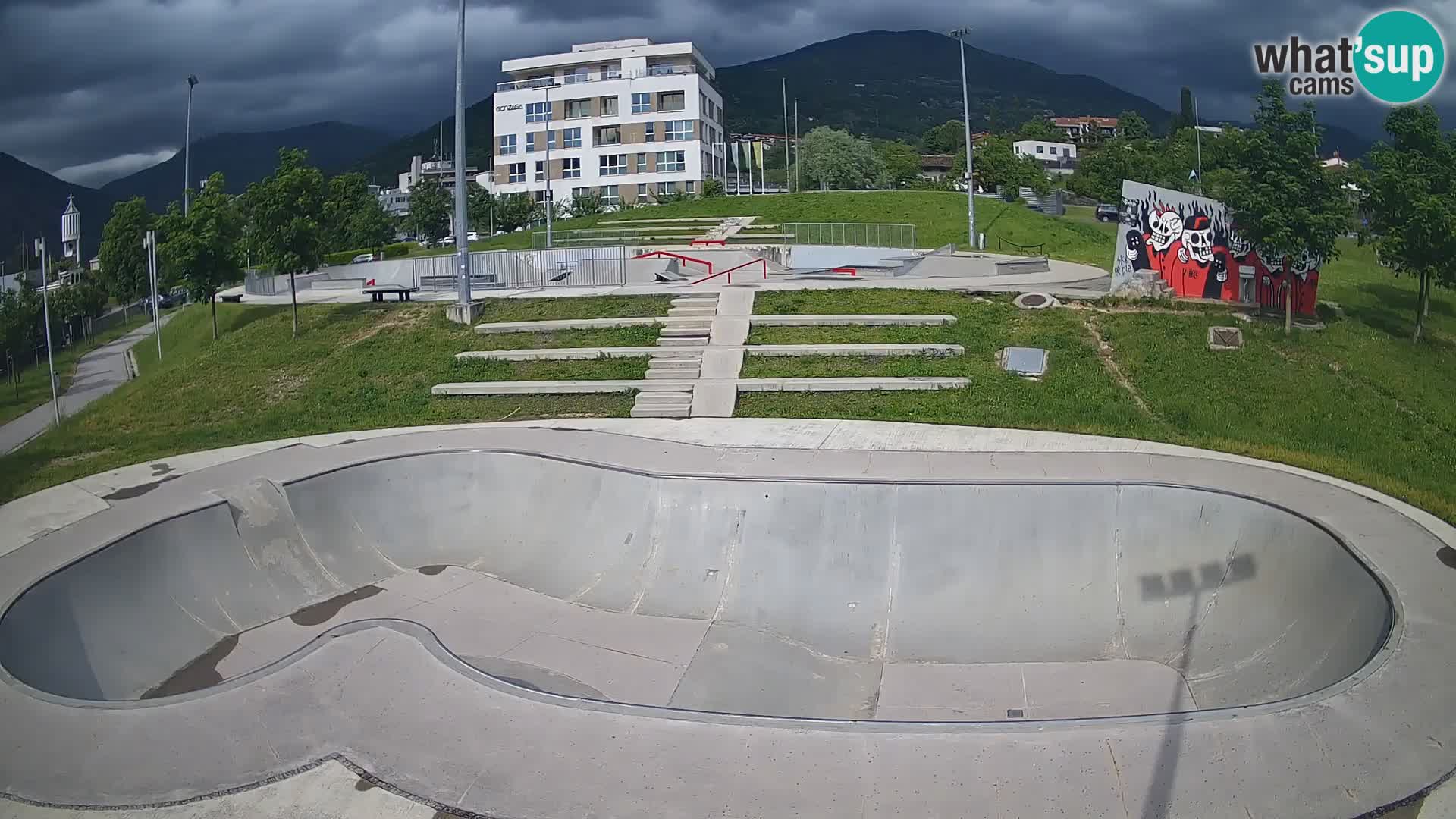 Skate park web kamera Nova Gorica – Slovenia