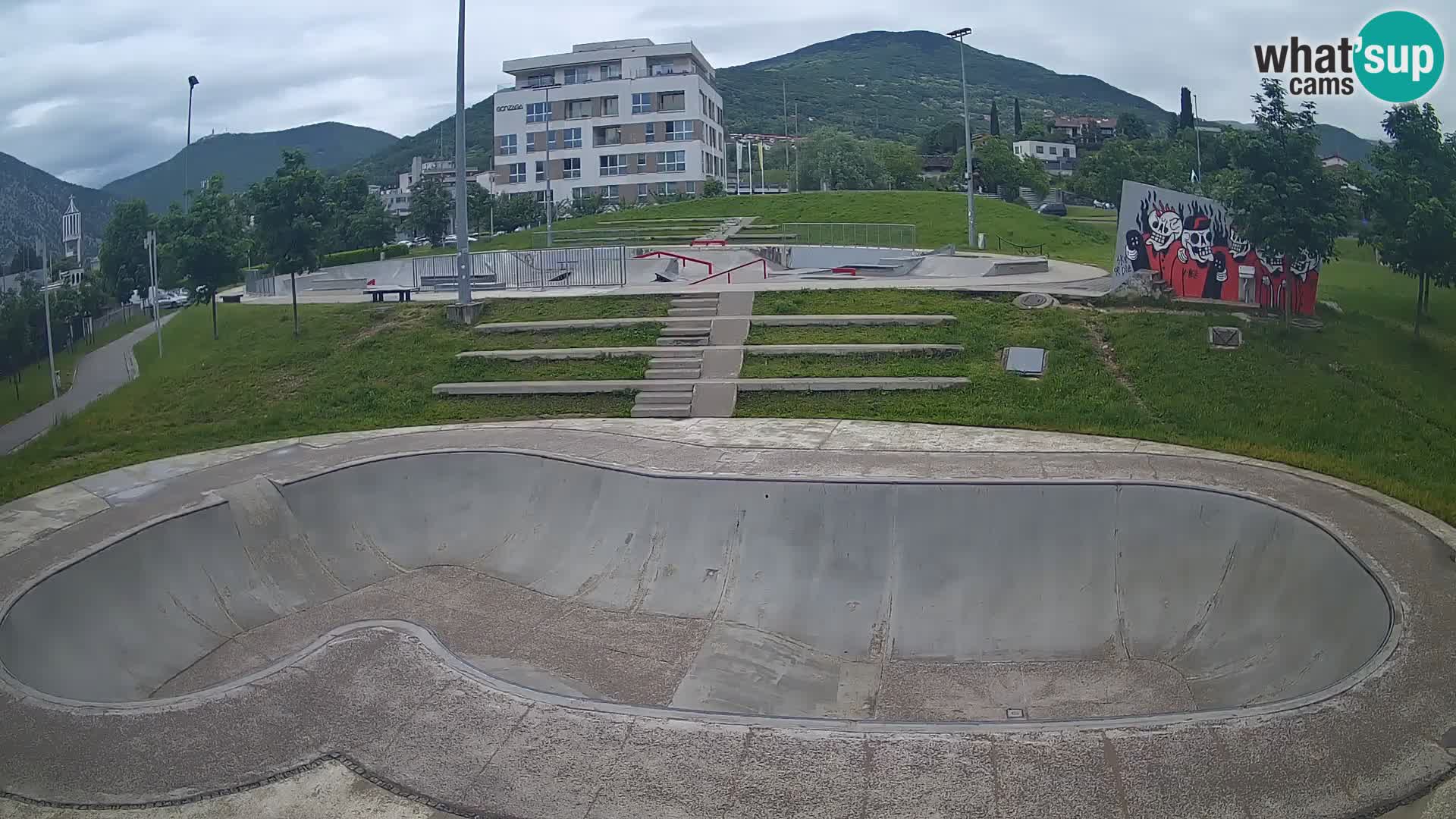 Skate park Kamera v živo Nova Gorica