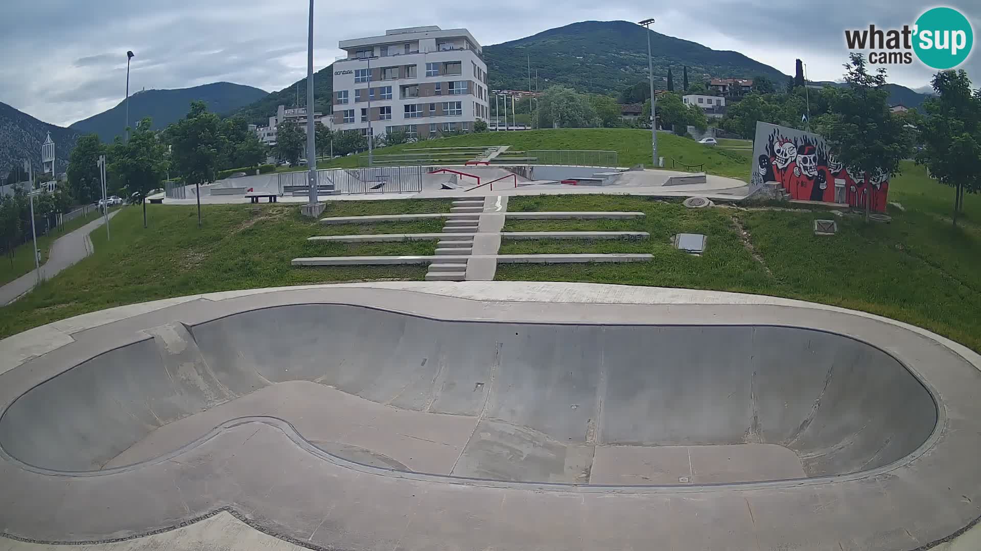 Skate park live cam Nova Gorica – Slovénie