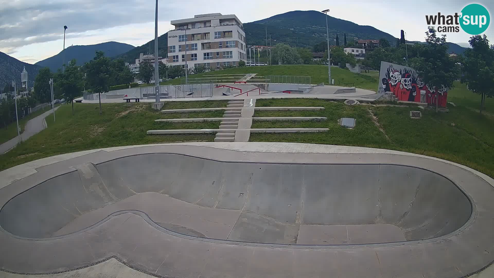 Skate park live cam Nova Gorica – Slovénie