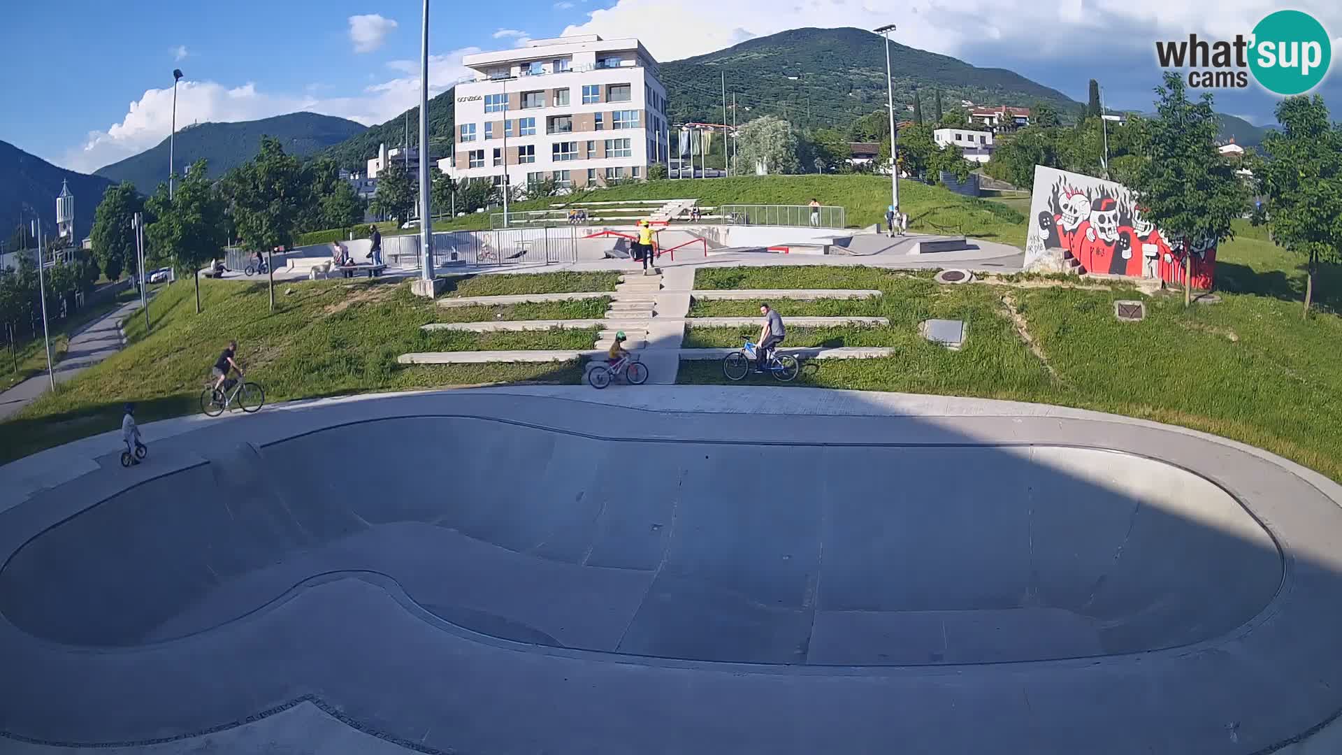 Skate park Kamera v živo Nova Gorica