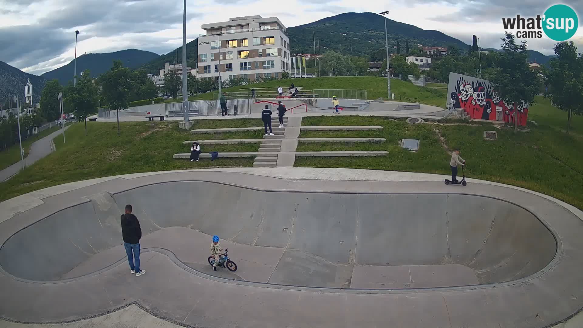Skate park Kamera v živo Nova Gorica