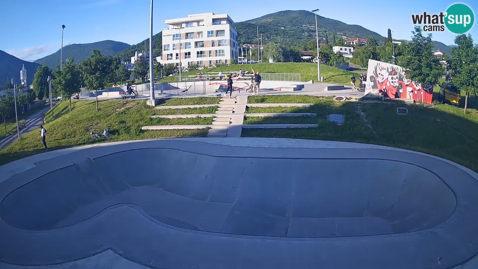 Skate park Kamera v živo Nova Gorica