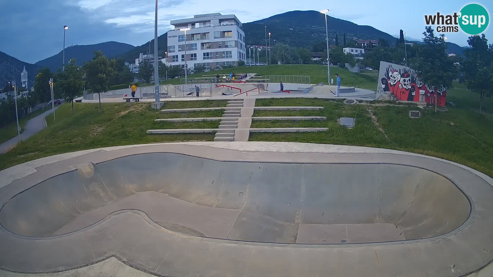 Skate park Kamera v živo Nova Gorica