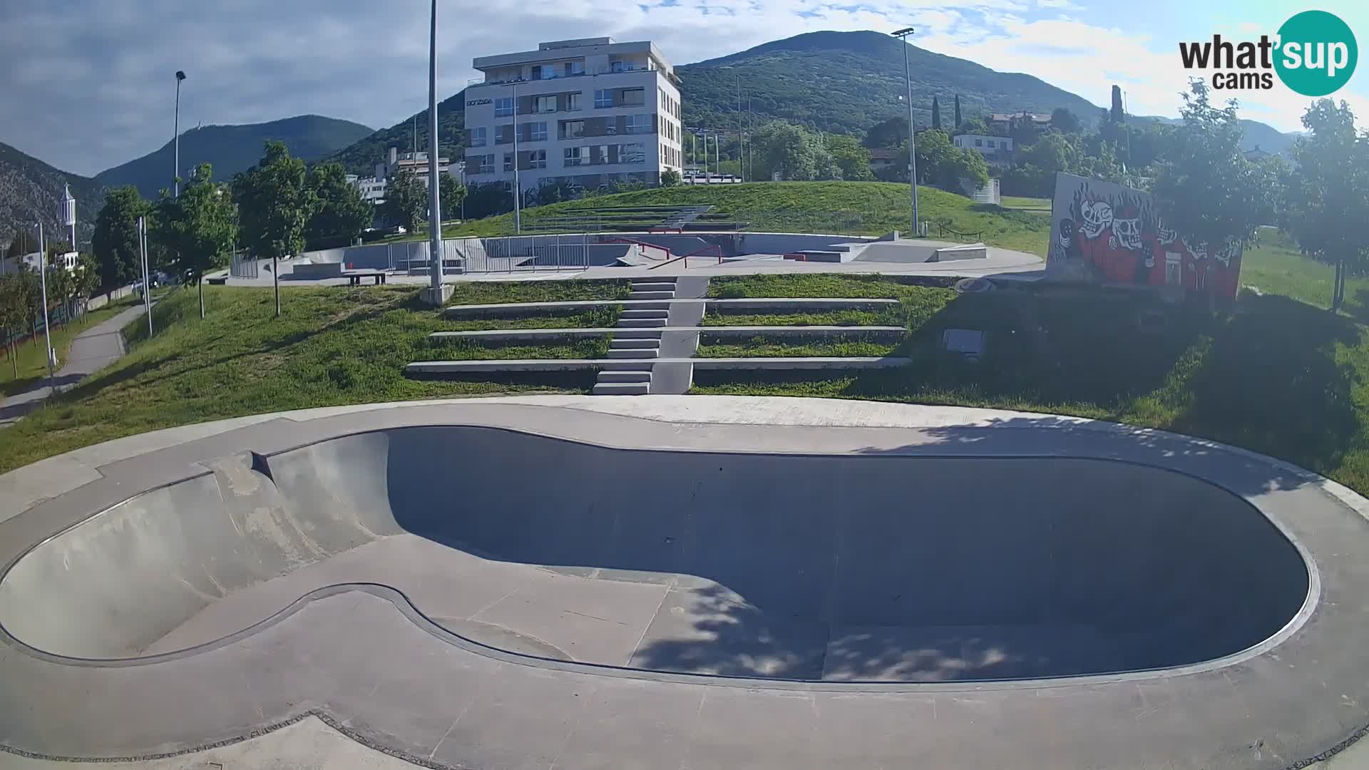 Skate park web kamera Nova Gorica – Slovenia