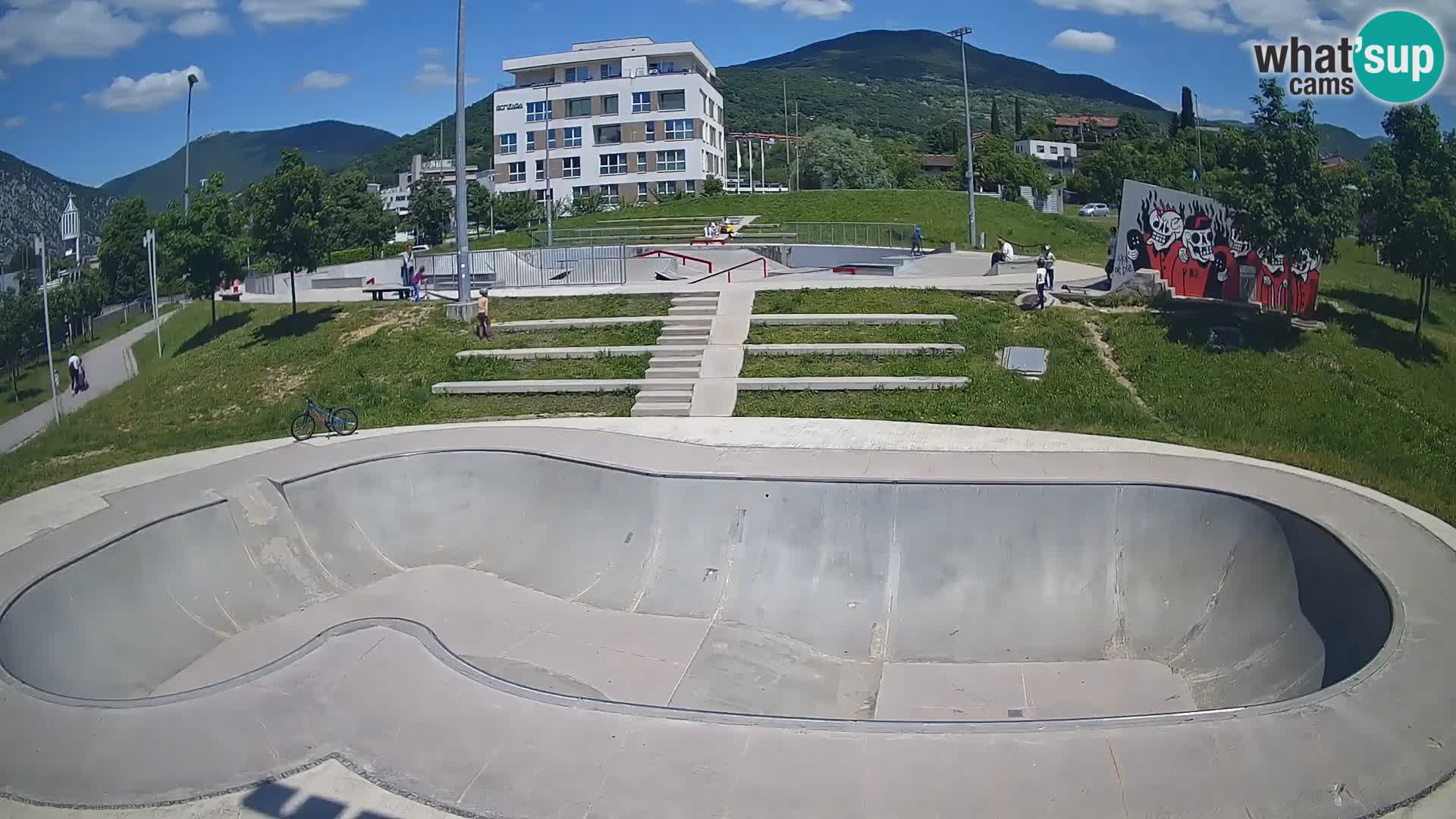 Skate park Kamera v živo Nova Gorica