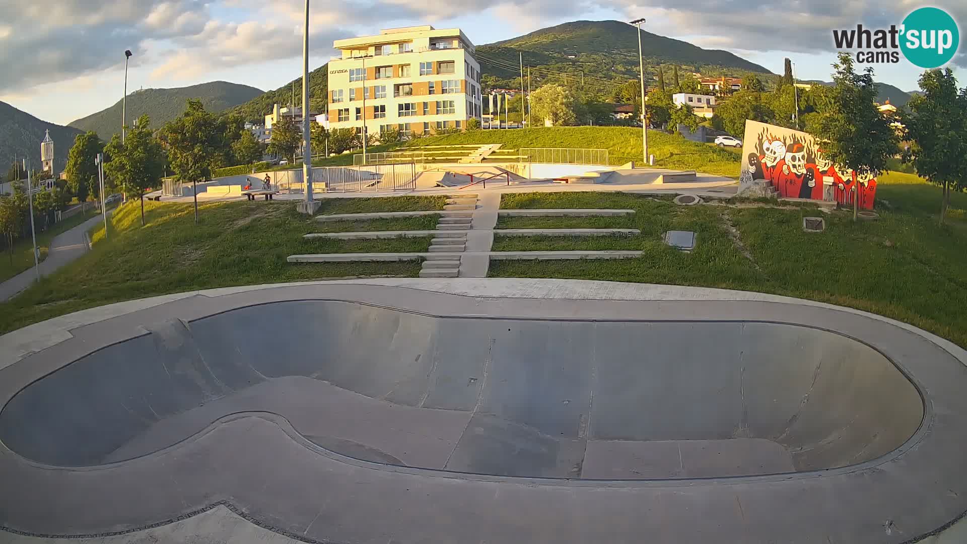 Skate park web kamera Nova Gorica – Slovenia
