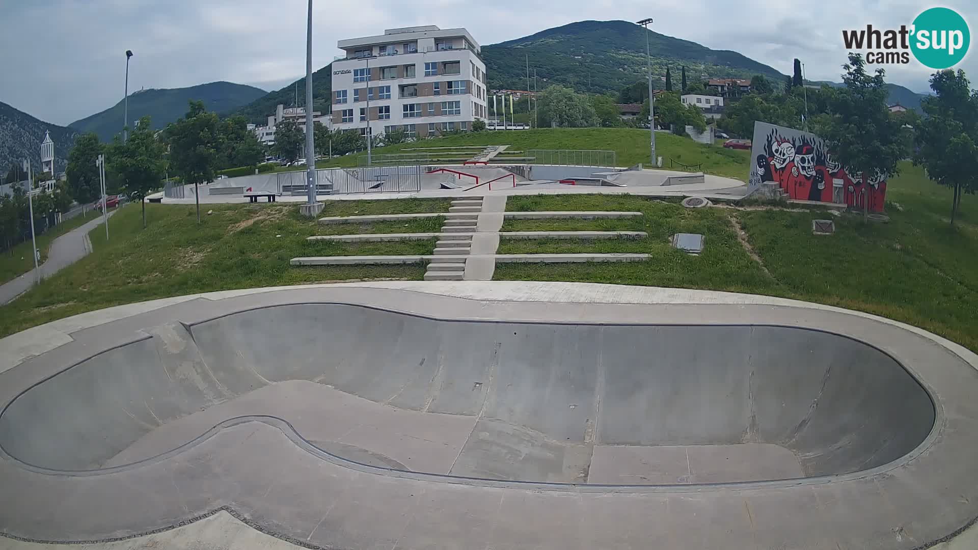 Skate park Kamera v živo Nova Gorica