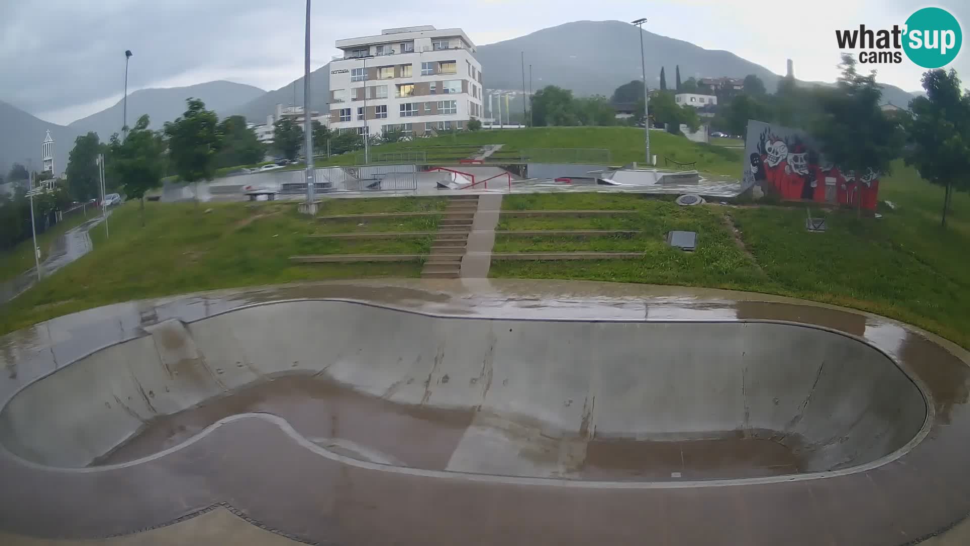 Skate park live cam Nova Gorica – Slovénie