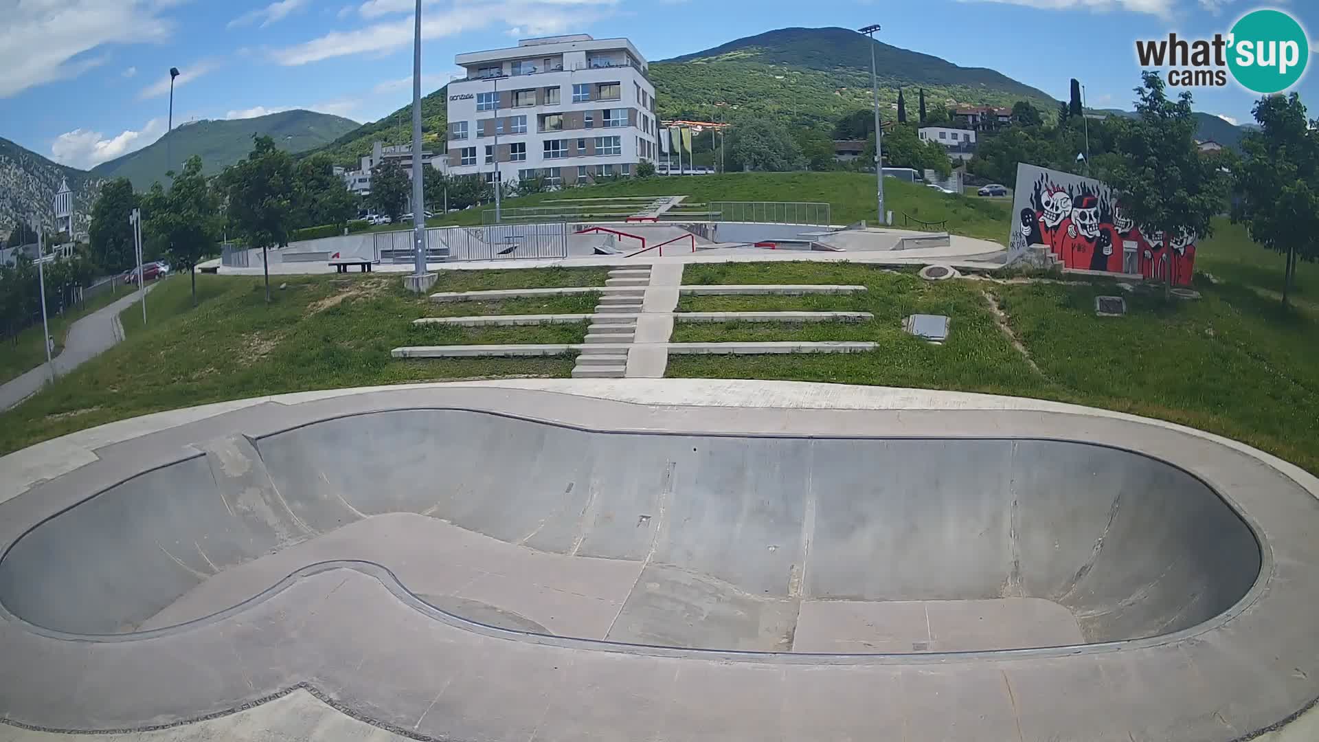 Skate park web kamera Nova Gorica – Slovenia