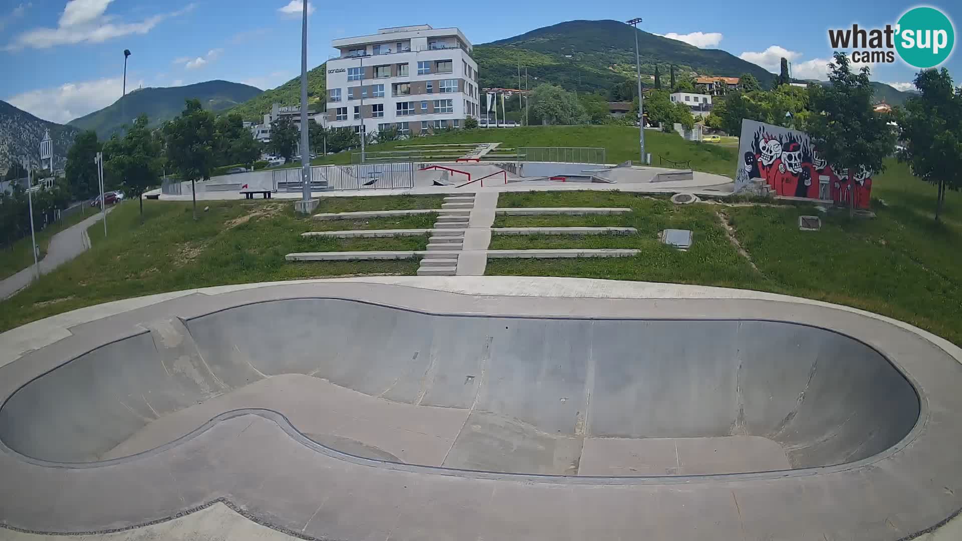 Skate park Kamera v živo Nova Gorica
