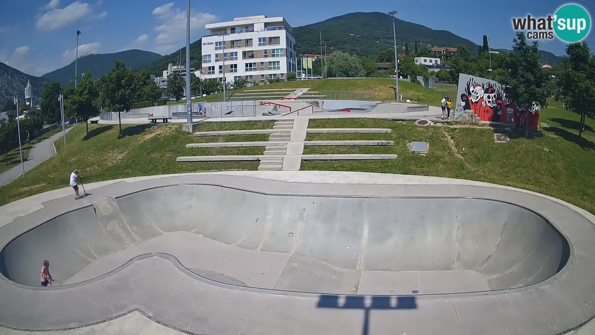 Skate park web kamera Nova Gorica – Slovenia