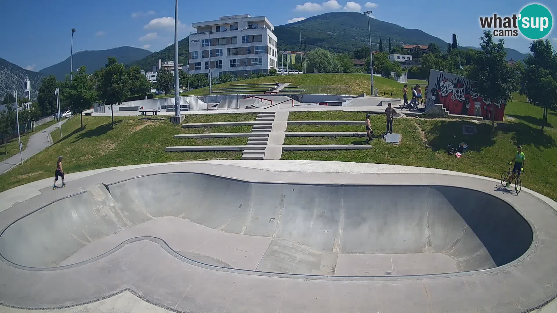 Skate park live cam Nova Gorica – Slovénie