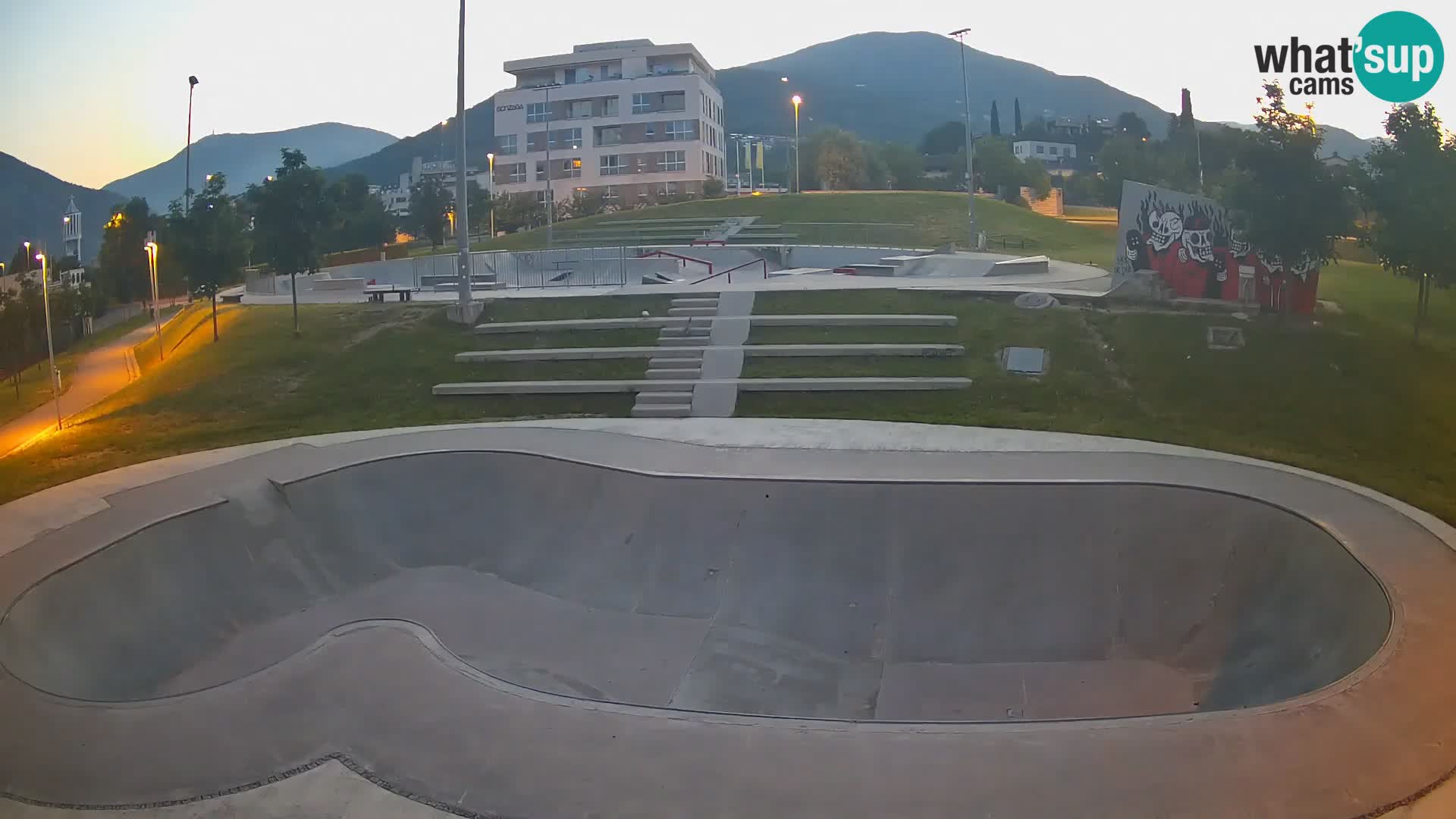 Skate park live cam Nova Gorica – Slovénie