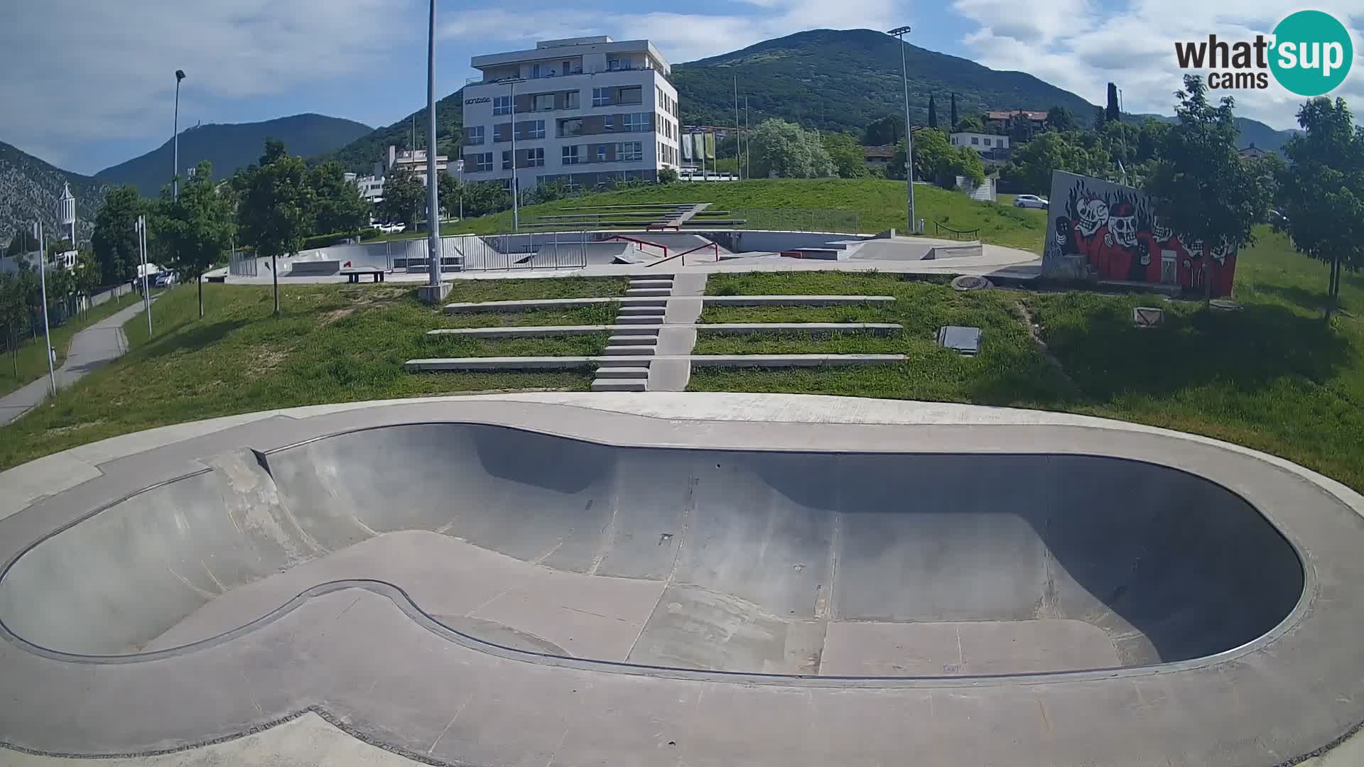 Skate park Kamera v živo Nova Gorica