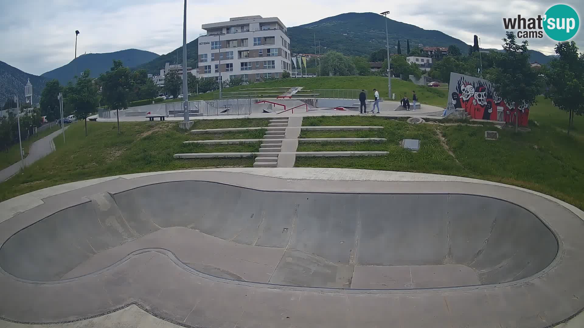 Skate park web kamera Nova Gorica – Slovenia