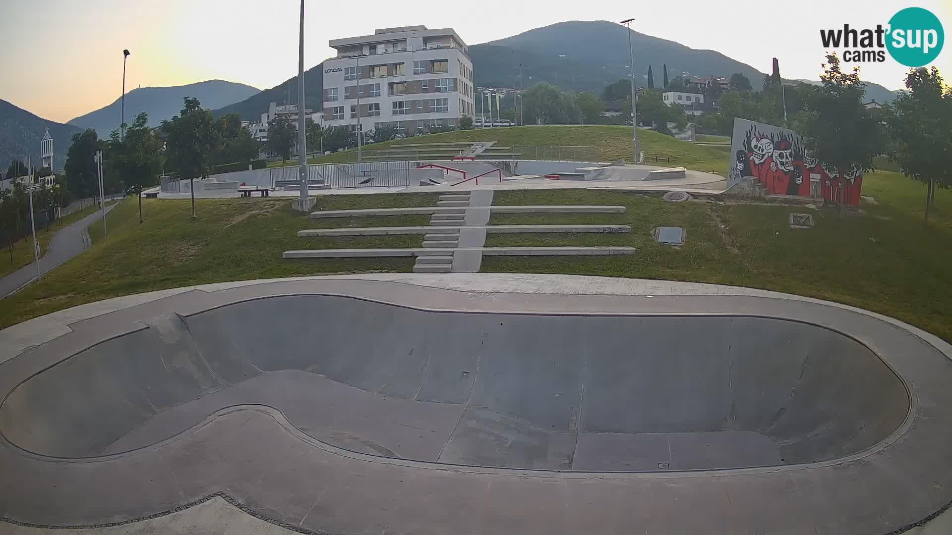 Skate park live cam Nova Gorica – Slovénie