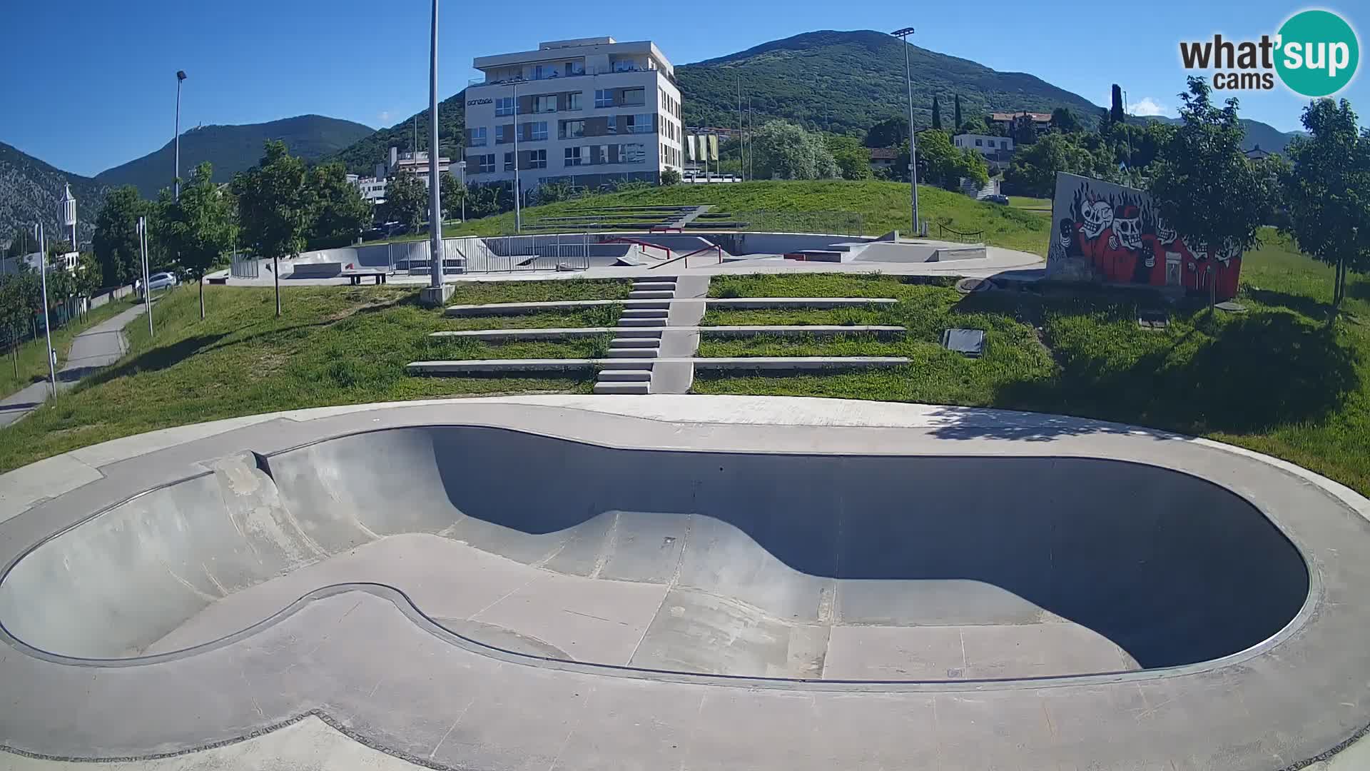 Skate park web kamera Nova Gorica – Slovenia