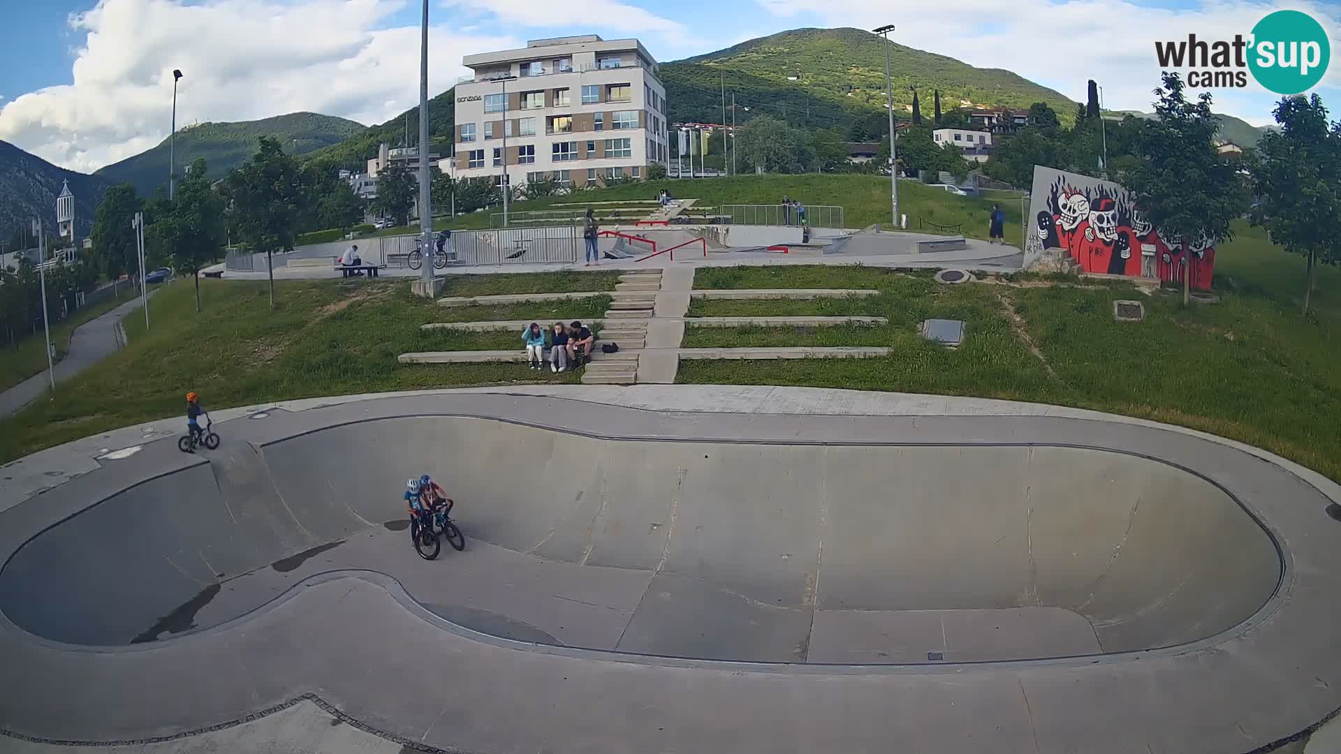 Skate park web kamera Nova Gorica – Slovenia