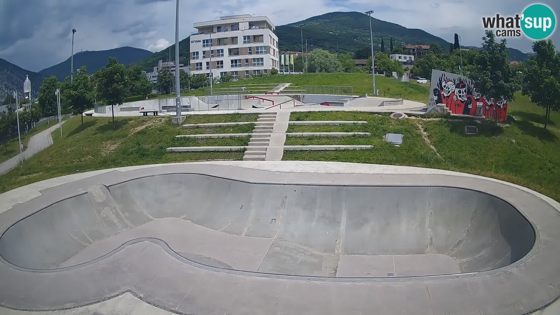 Skate park Kamera v živo Nova Gorica