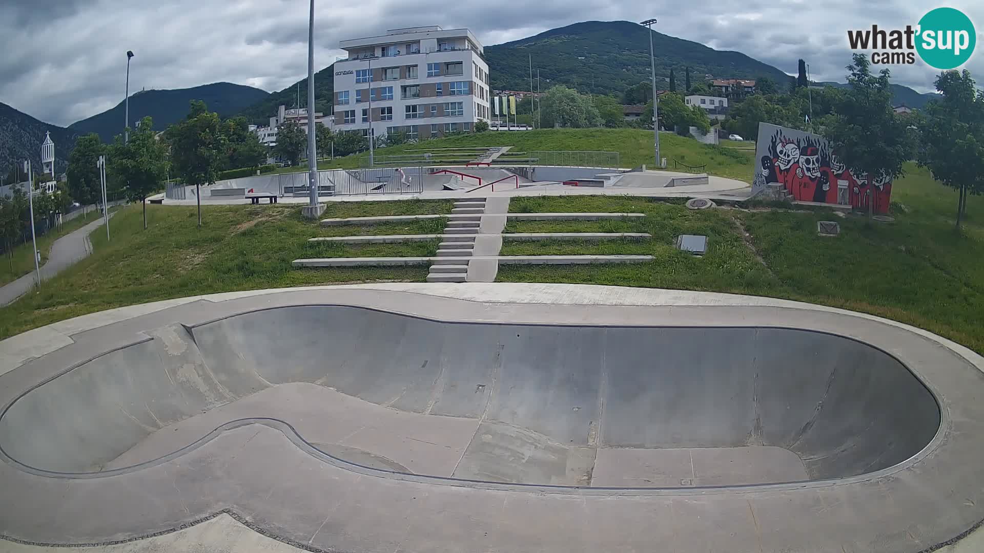 Skate park web kamera Nova Gorica – Slovenia