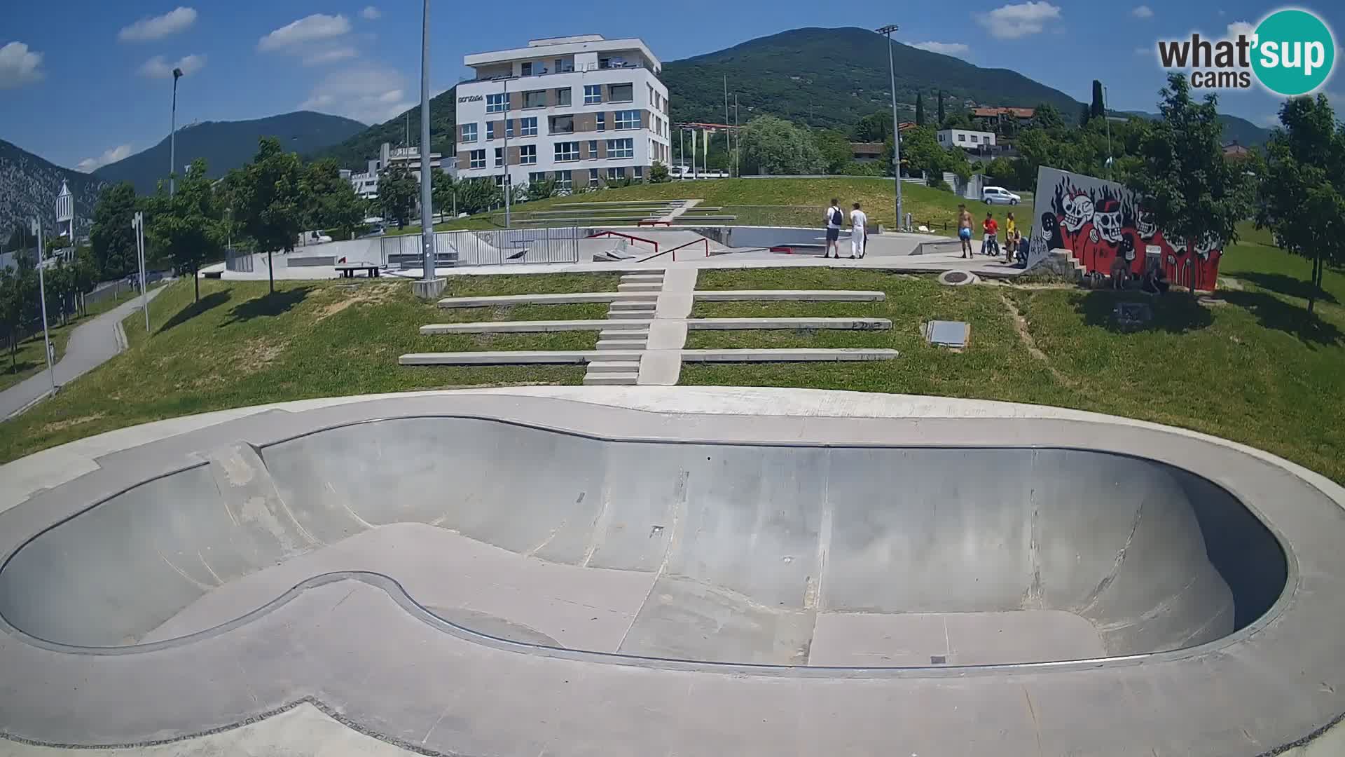 Skate park live cam Nova Gorica – Slovénie