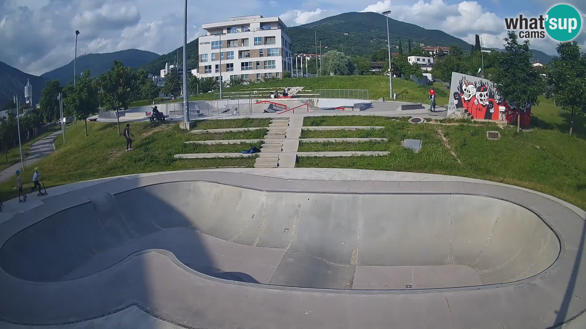 Skate park Kamera v živo Nova Gorica