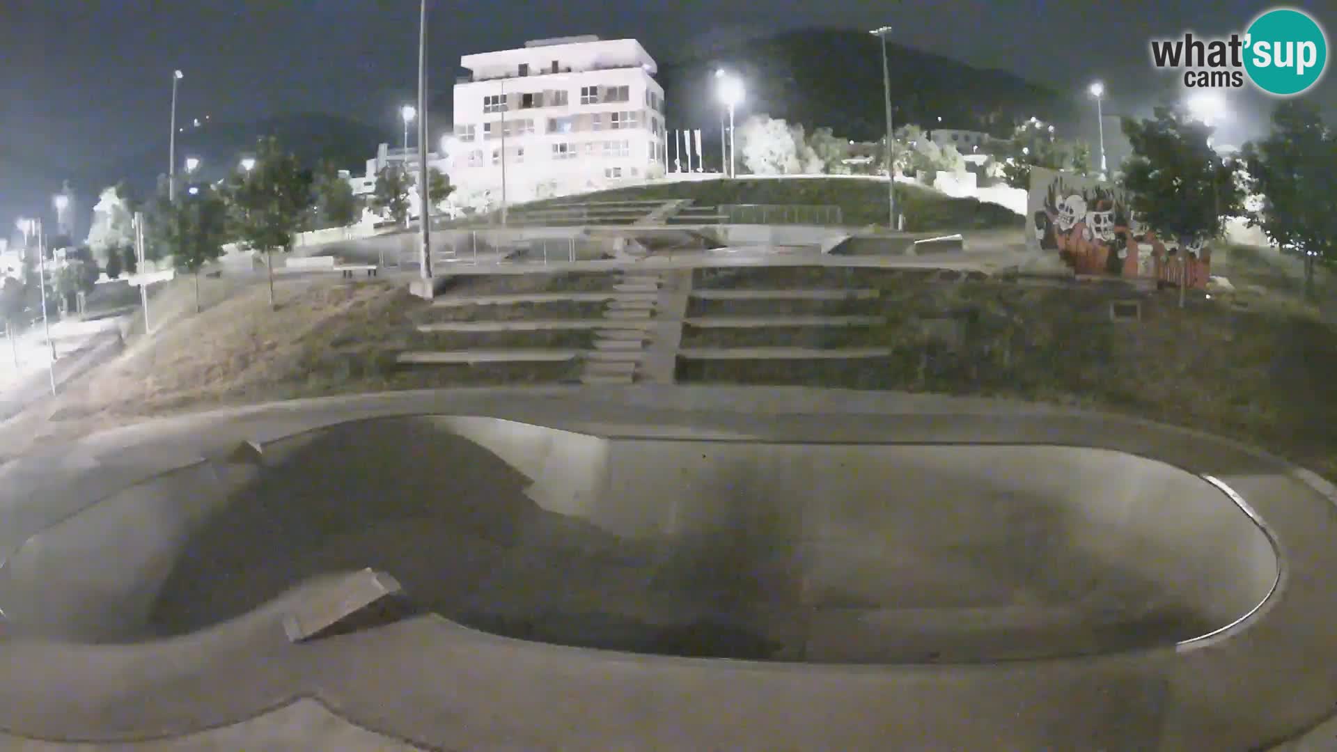 Skate park live cam Nova Gorica – Slovénie