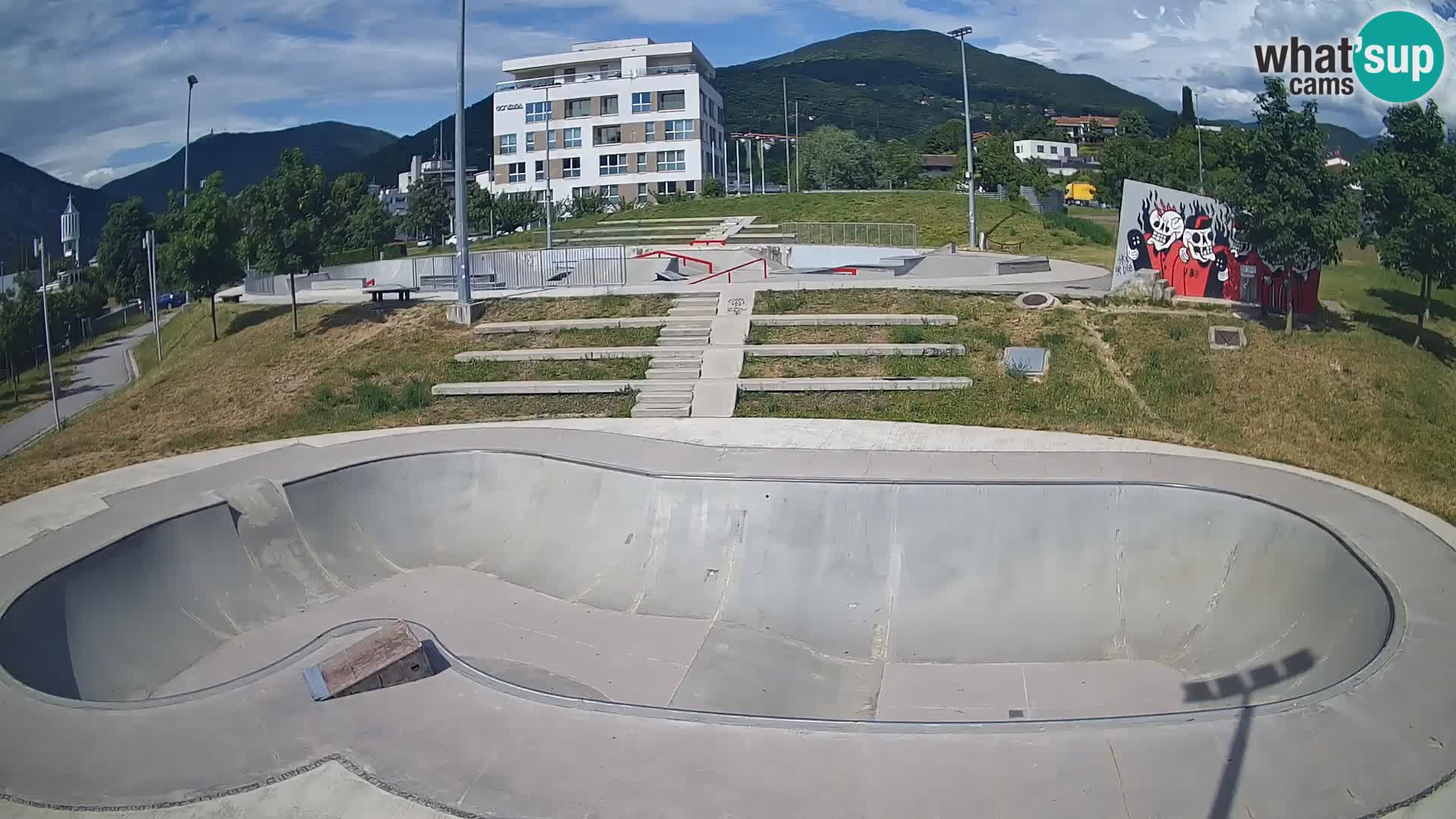 Skate park web kamera Nova Gorica – Slovenia