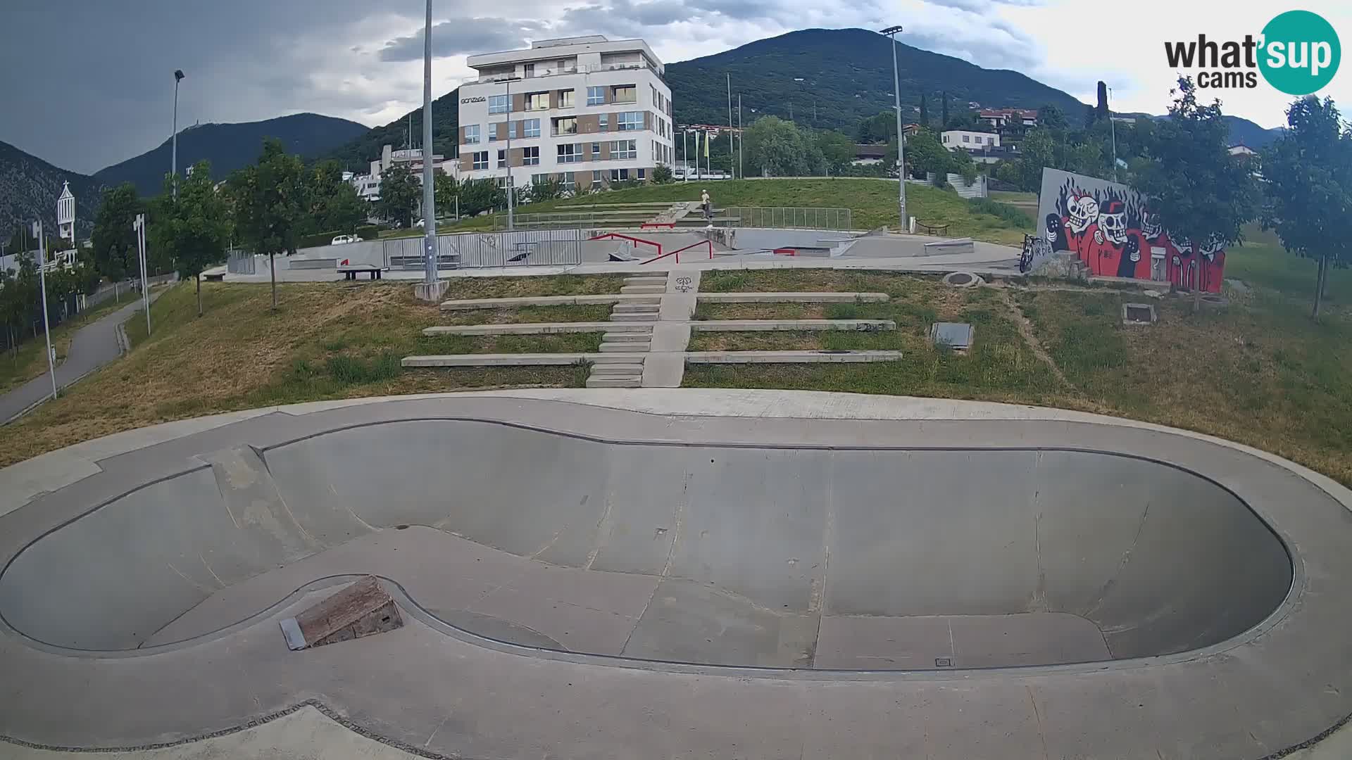 Skate park live cam Nova Gorica – Slovénie