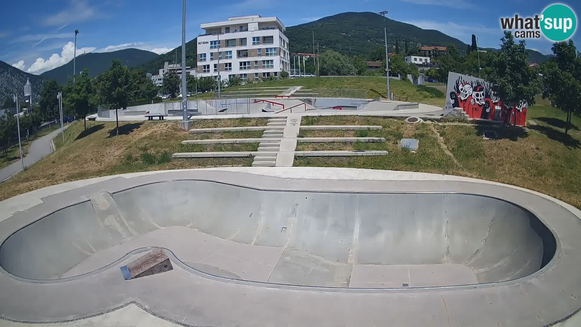 Skate park live cam Nova Gorica – Slovénie