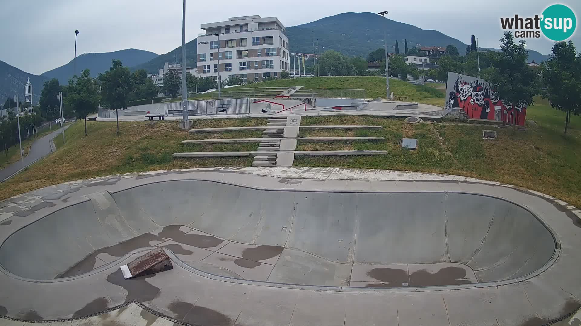 Skate park live cam Nova Gorica – Slovénie