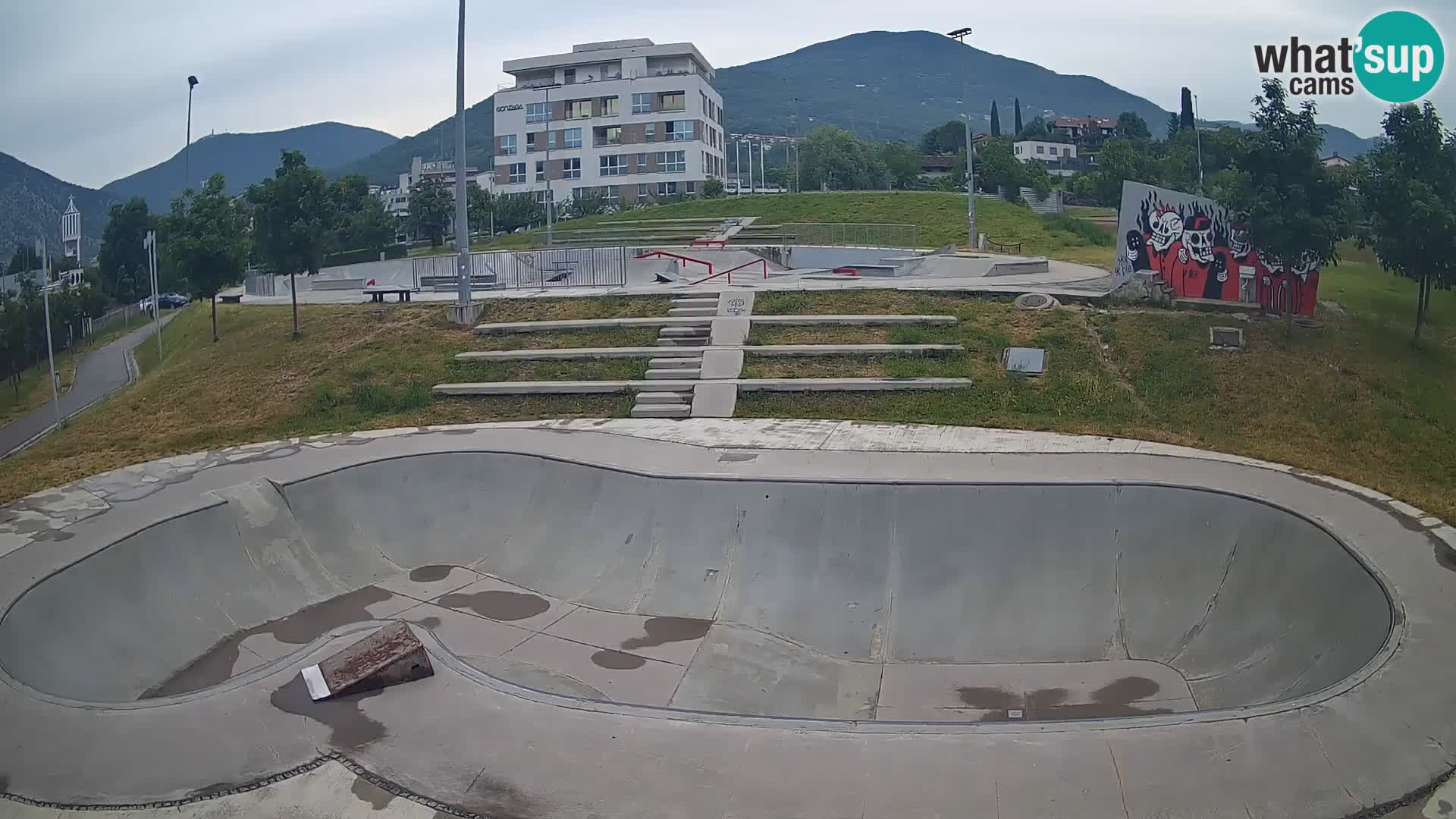 Skate park live cam Nova Gorica – Slovénie