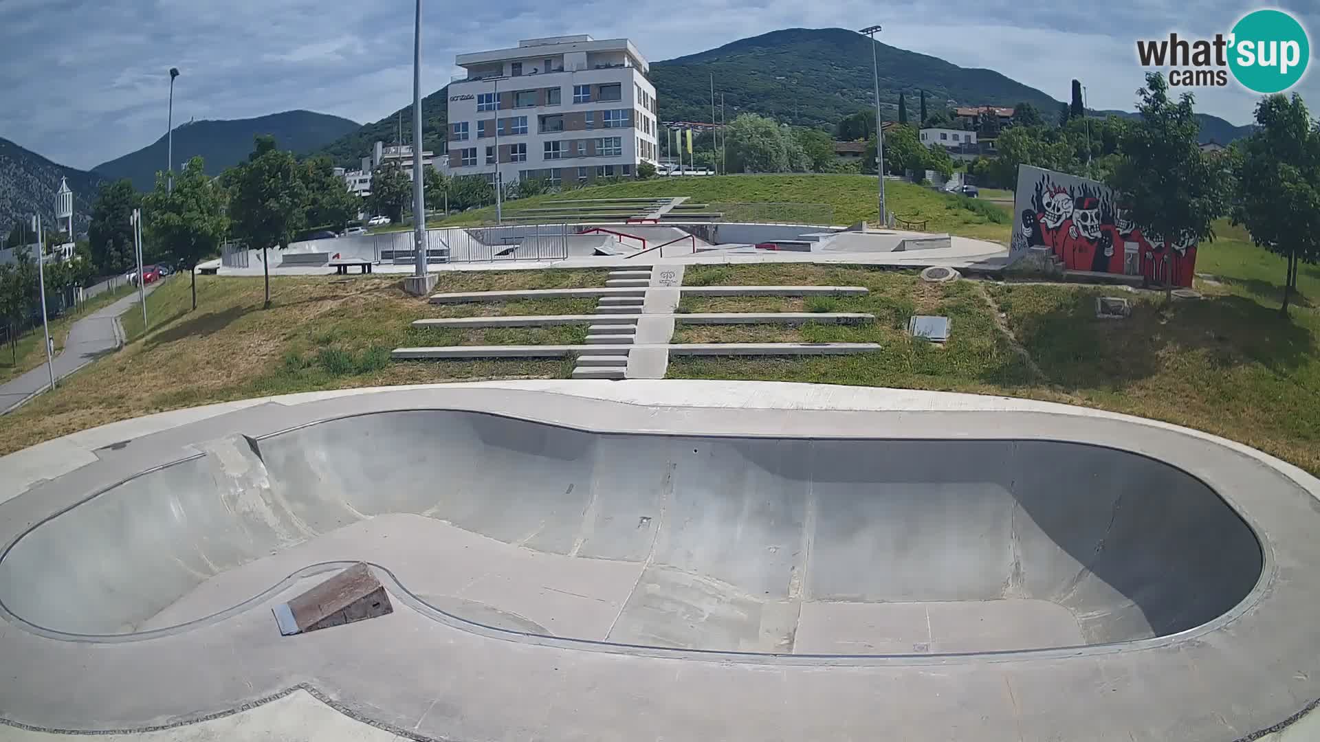 Skate park live cam Nova Gorica – Slovénie